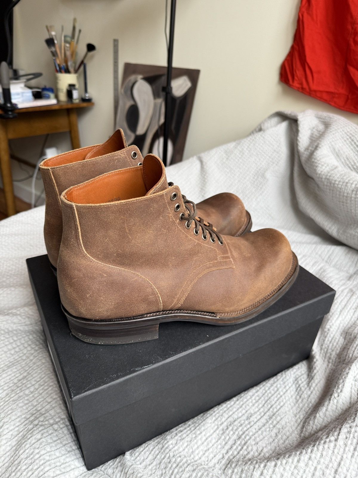 Viberg Viberg Service Boot 310 - Toast Waxy Commander Size US 11.5 / EU 44-45 - 3 Thumbnail