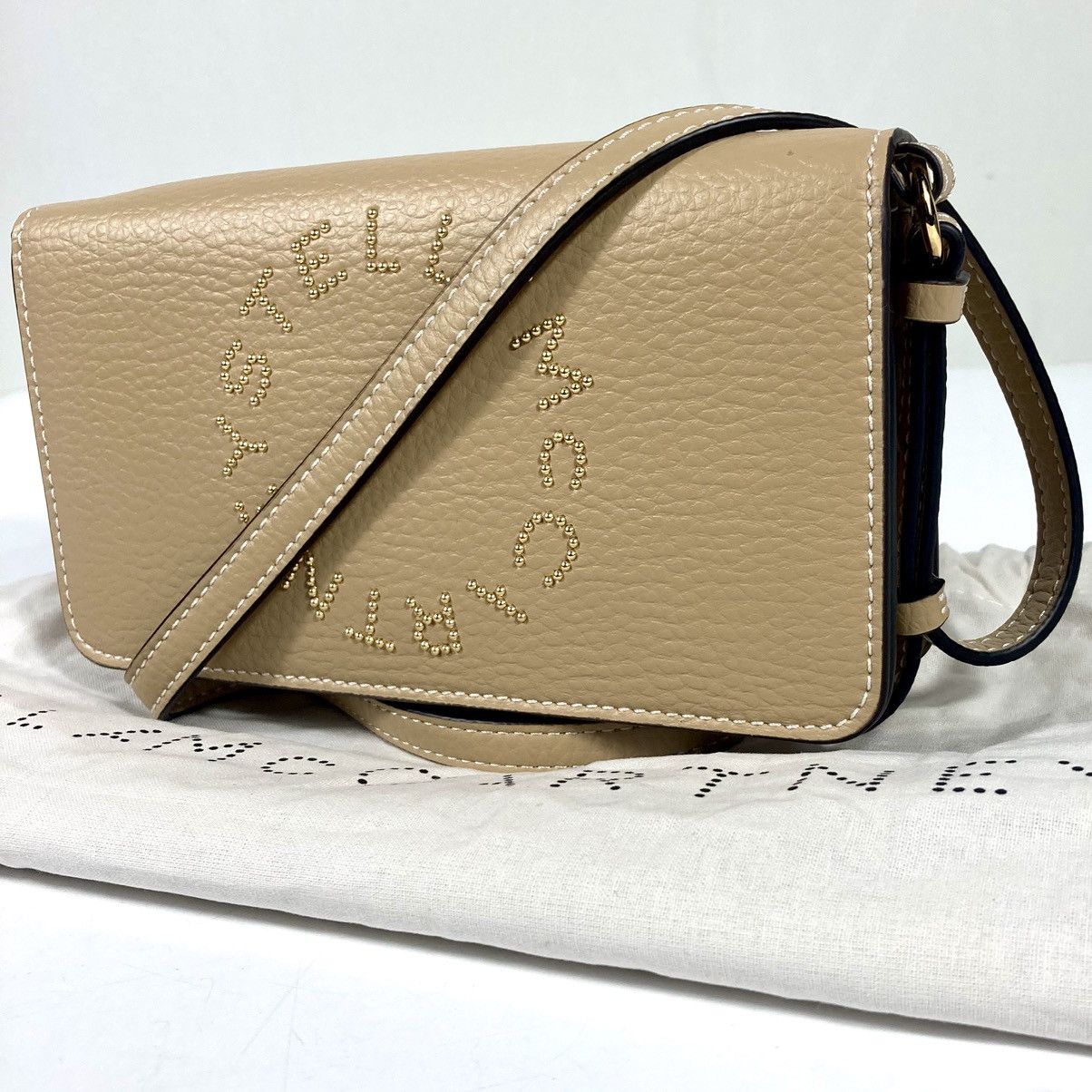 Stella McCartney Stella McCartney Mini Logo Vegan Leather Crossbody Bag Size ONE SIZE - 6 Thumbnail