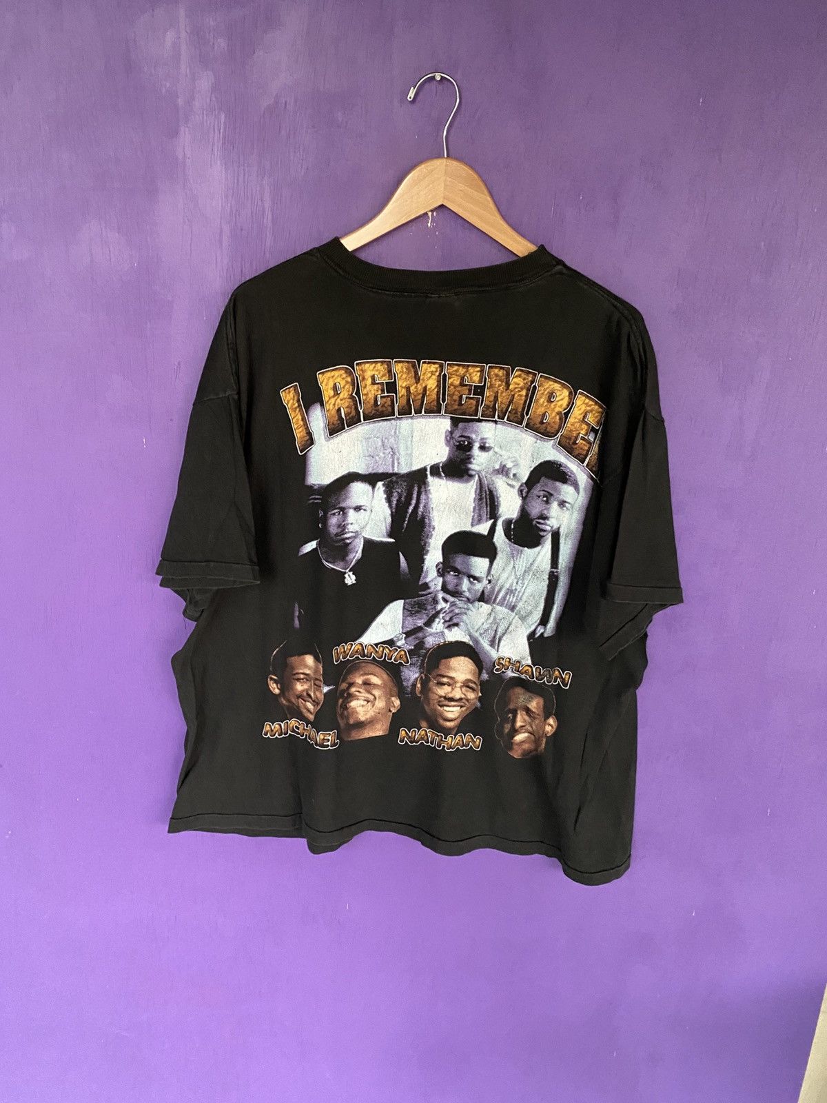 Rap Tees Vintage 90s Boyz 2 Men i remember rap tee Size US XXL / EU 58 / 5 - 2 Thumbnail