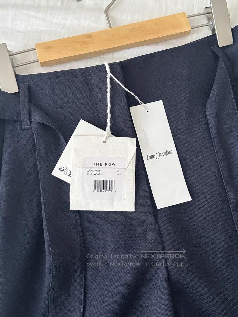 The Row The Row size 2 Navy blue wool trousers Size 24" / US 00 / IT 34 - 9 Thumbnail
