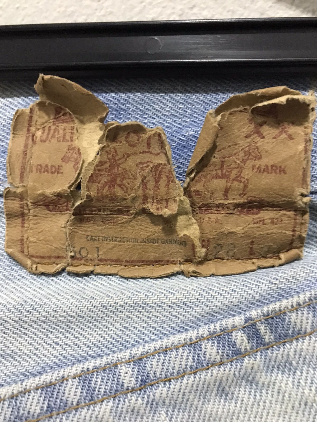 Jean × Levi's × Vintage Vintage Levi’s 501 Size US 28 / EU 44 - 9 Thumbnail