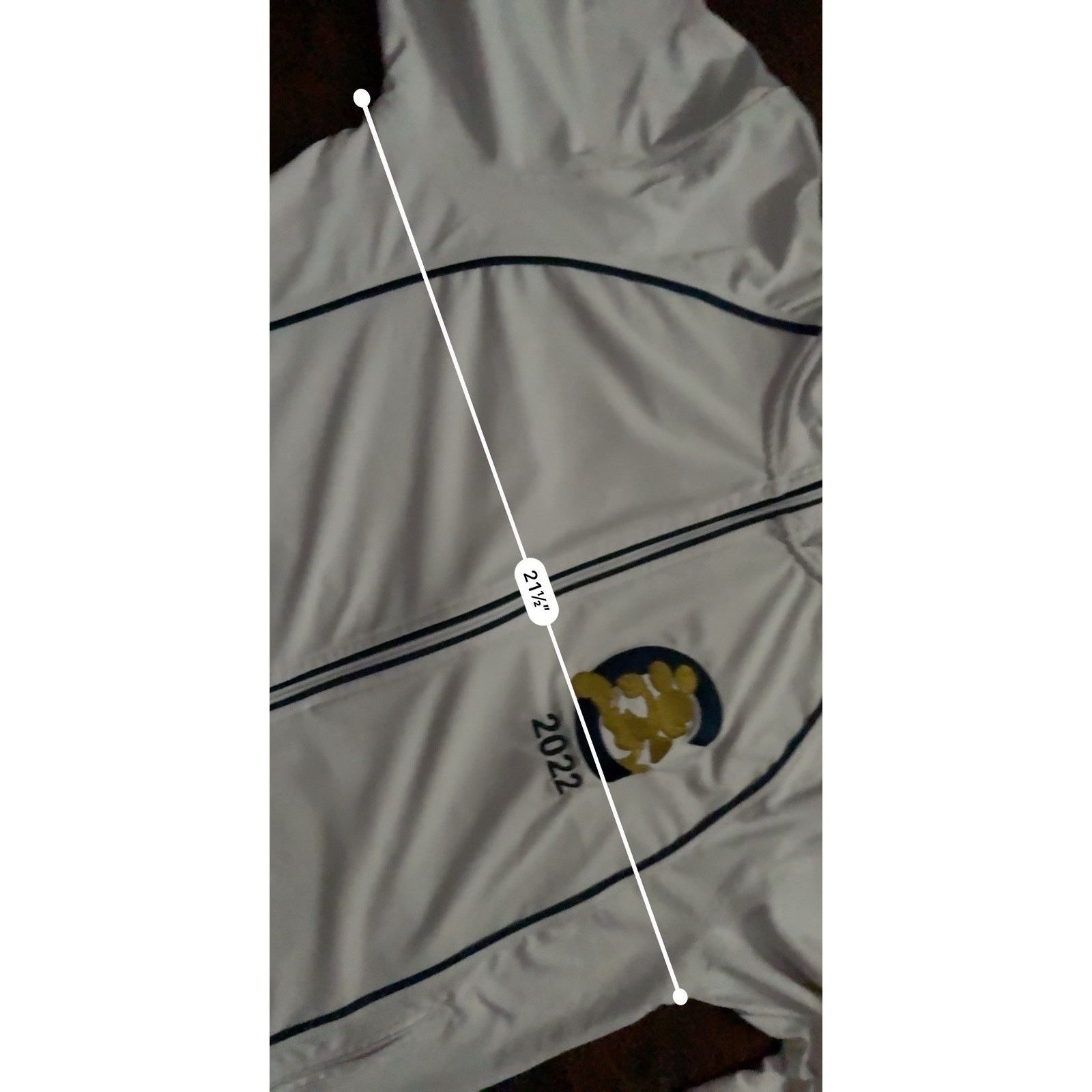 Disney Disney Jacket L White Run Club Mickey Mouse 2022 Full Zip Size L / US 10 / IT 46 - 10 Thumbnail