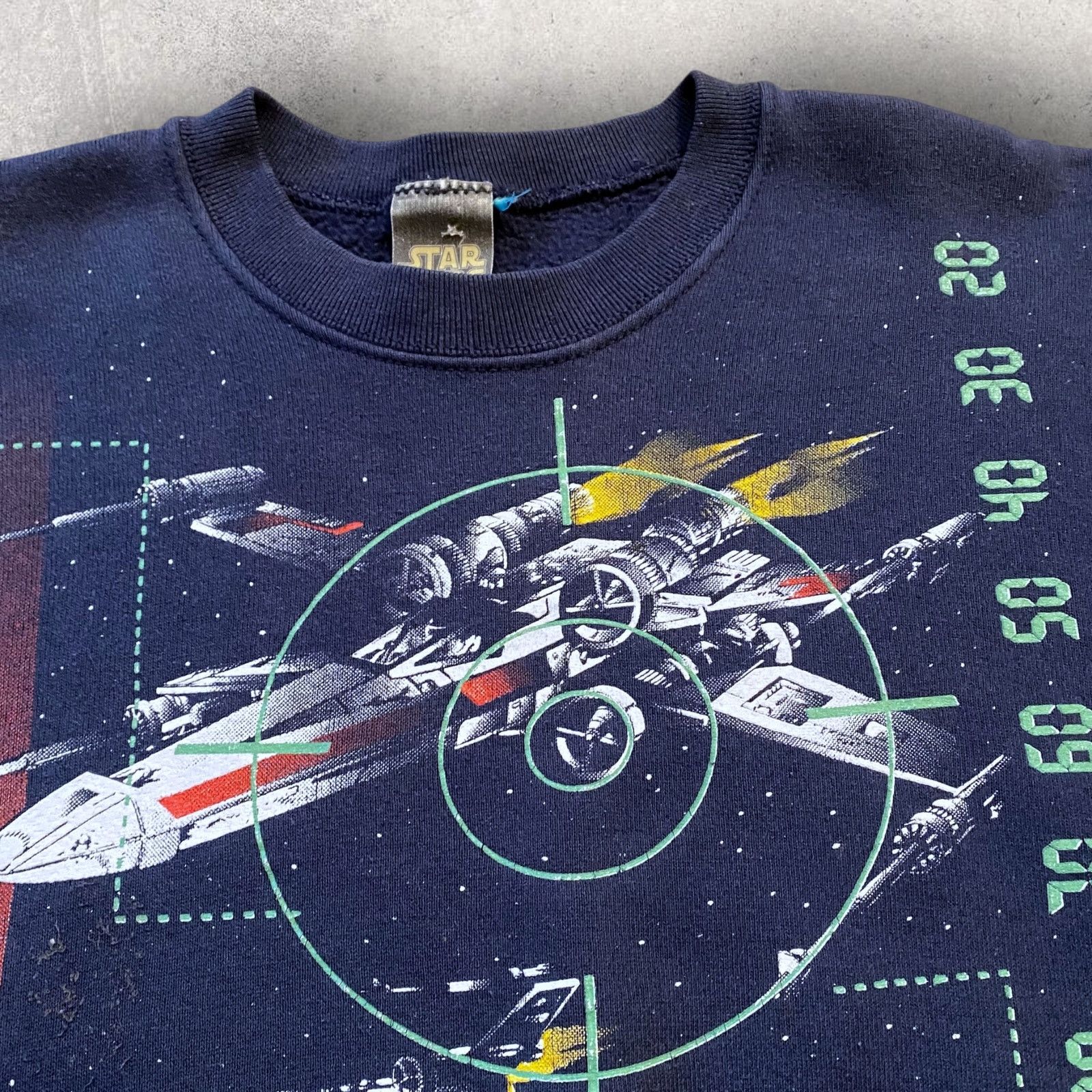 Star Wars × Vintage Vintage 1996 Star Wars X-Wing Rogue Squadron Kids Sweatshirt Size S / US 4 / IT 40 - 3 Thumbnail
