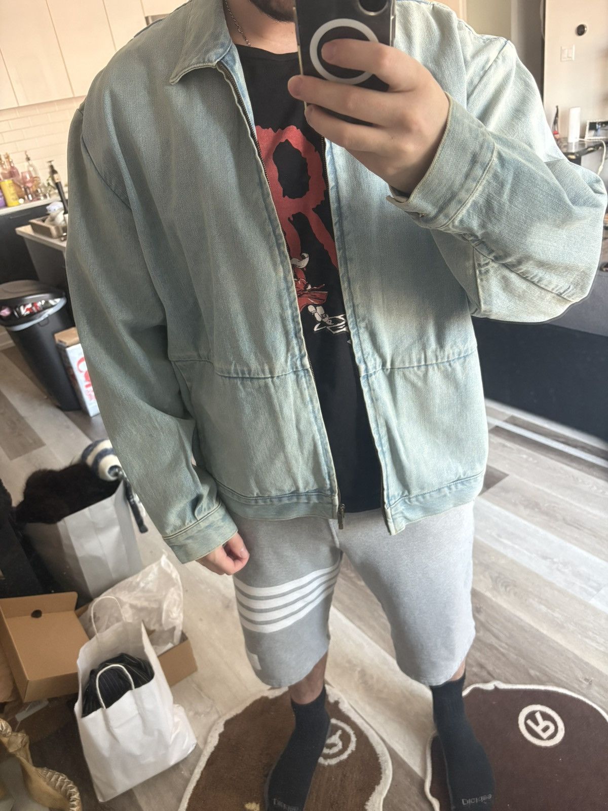 Fear of God Fear Of God Mainline Denim Blouson Size US XXL / EU 58 / 5 - 13 Thumbnail