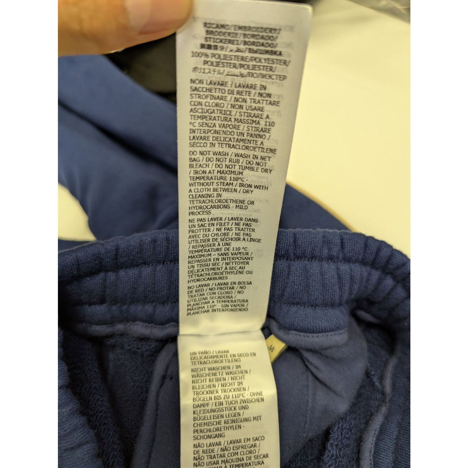 Gucci o1rshd1 Heavy Felted Cotton Jersey Trackpants Inchiostro/Mix Size US 32 / EU 48 - 17 Thumbnail
