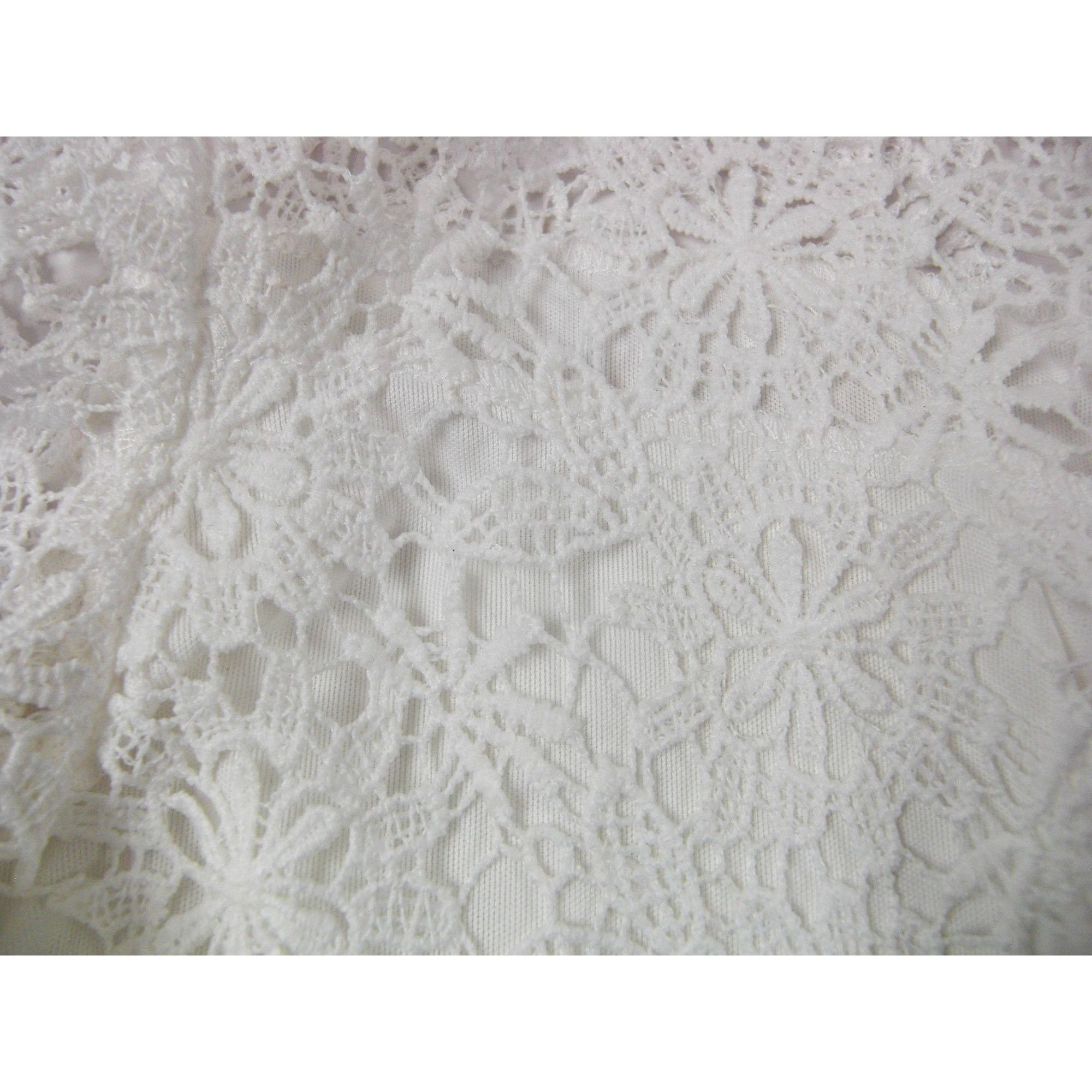 Other Women Blouses Dressy Casual Long Sleeve Top Lace White Size Size M / US 6-8 / IT 42-44 - 5 Thumbnail