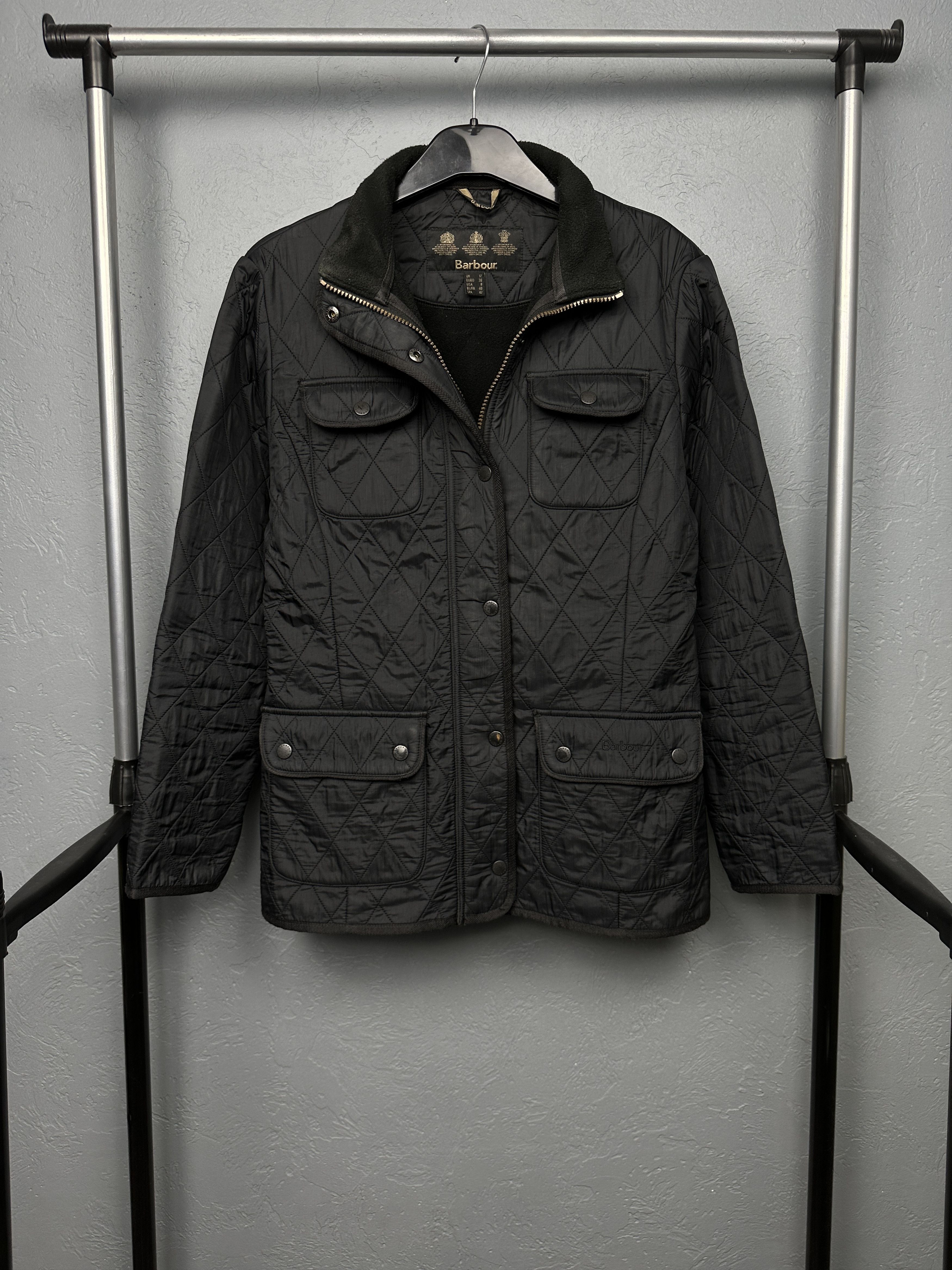 Barbour Barbour Vintage Womens Utility Polarquilt Quilted Jacket Size M / US 6-8 / IT 42-44 - 1 Thumbnail