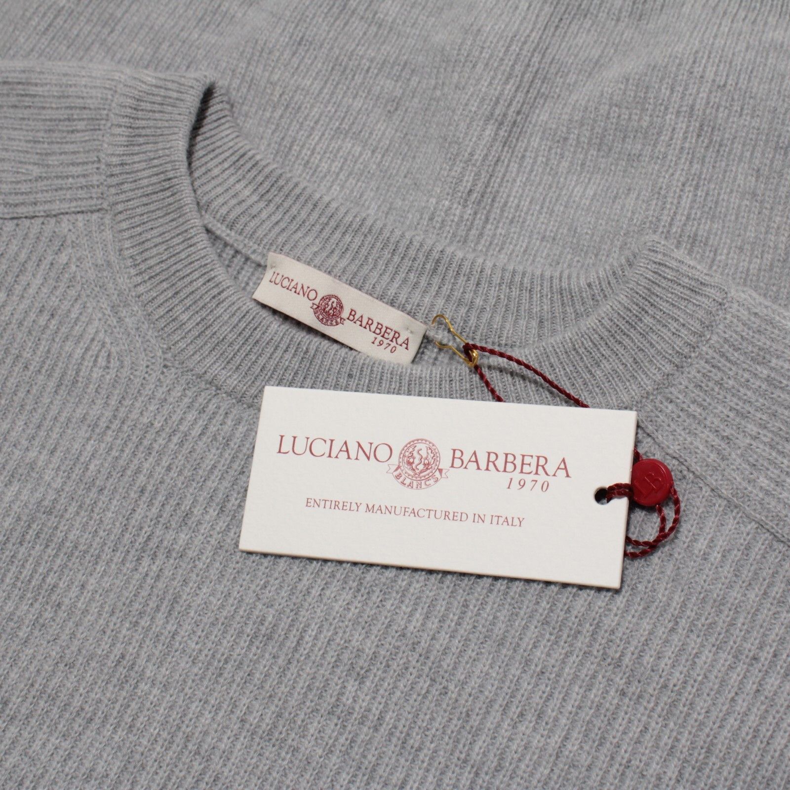 Luciano Barbera Luciano Barbera Sweater Size US M in Gray Size US M / EU 48-50 / 2 - 1 Thumbnail