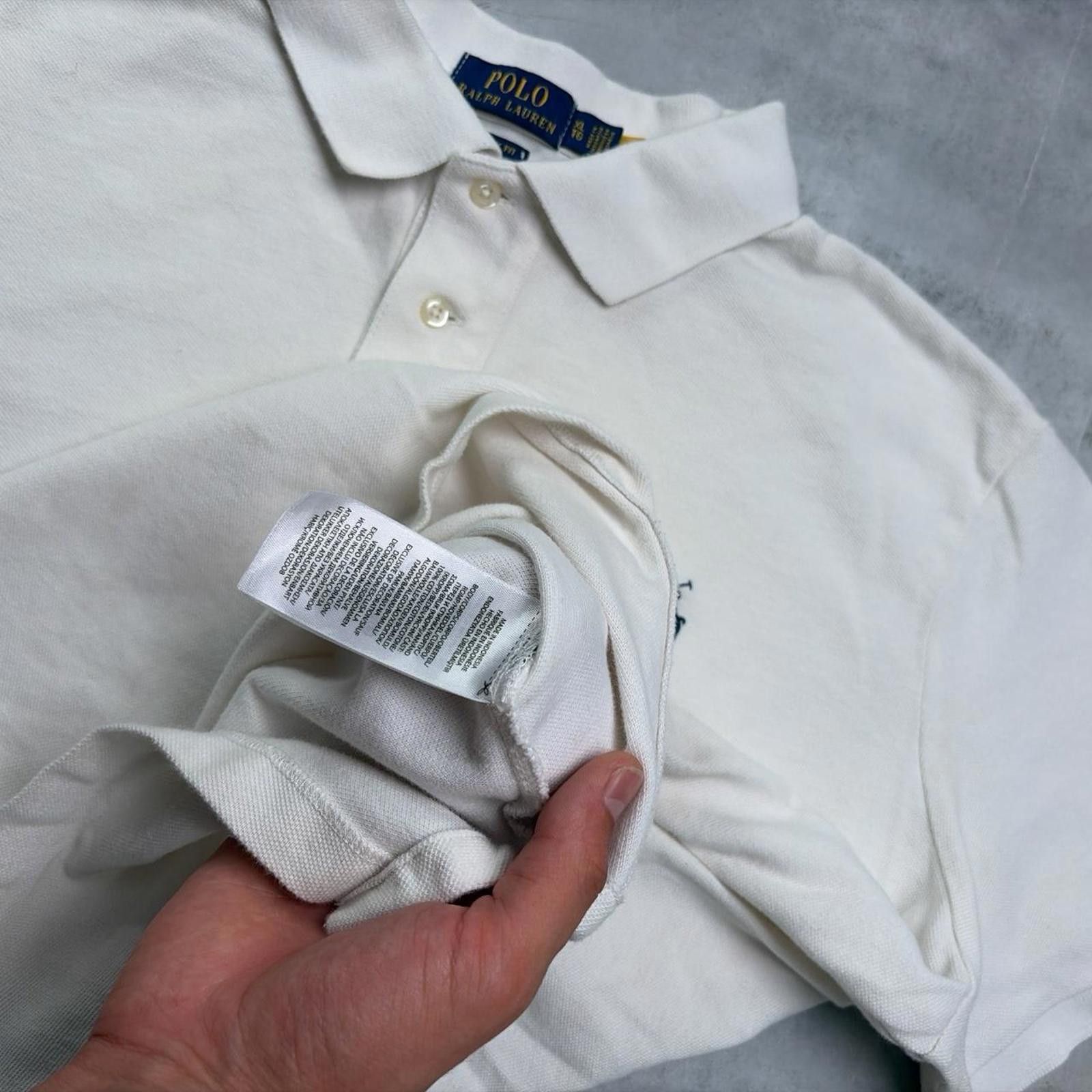 Polo Ralph Lauren Y2K White Polo Ralph Lauren Polo Shirt Size US XL / EU 56 / 4 - 6 Thumbnail
