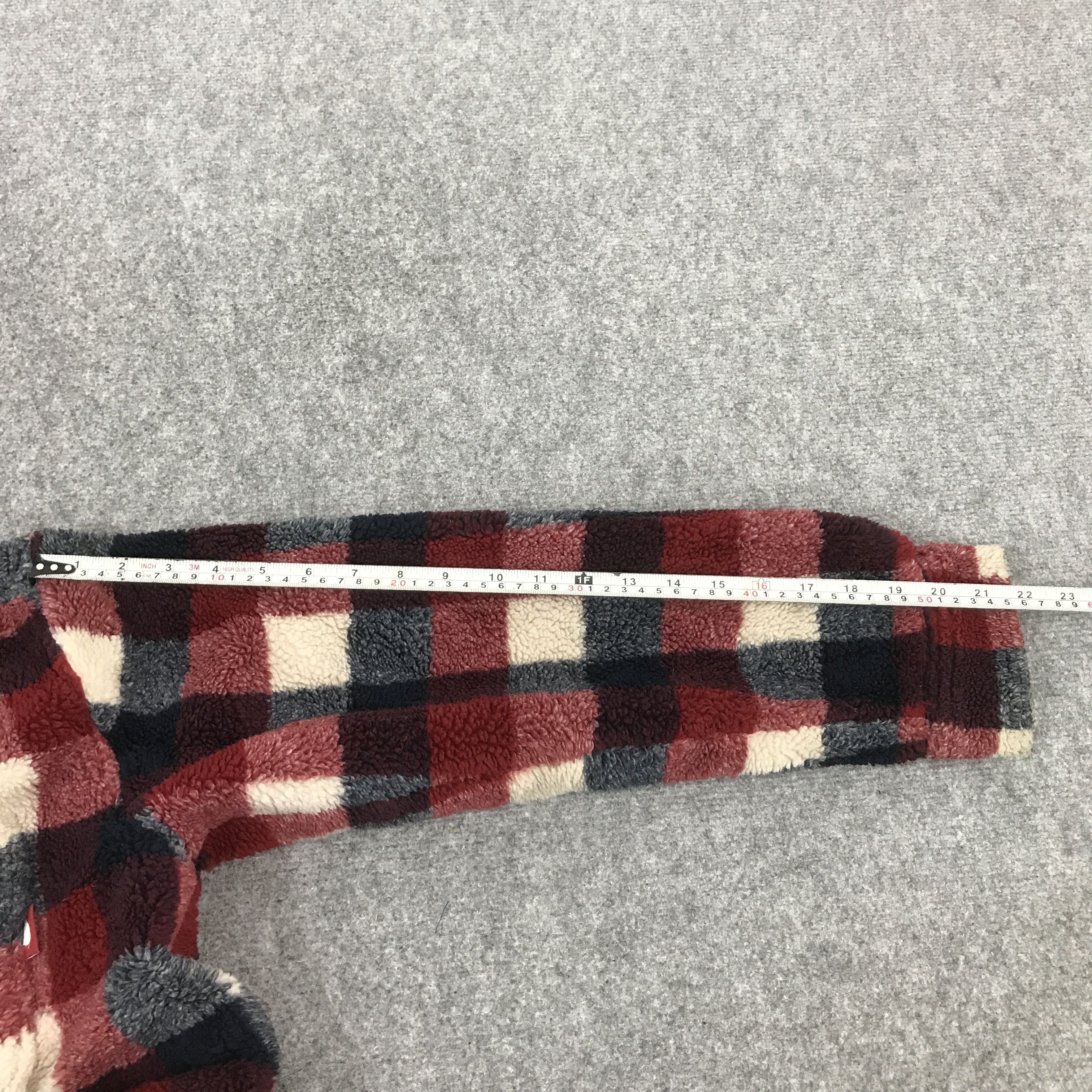 Japanese Brand drug store's multi pocket Japan Sherpa button up jacket Size US L / EU 52-54 / 3 - 9 Thumbnail