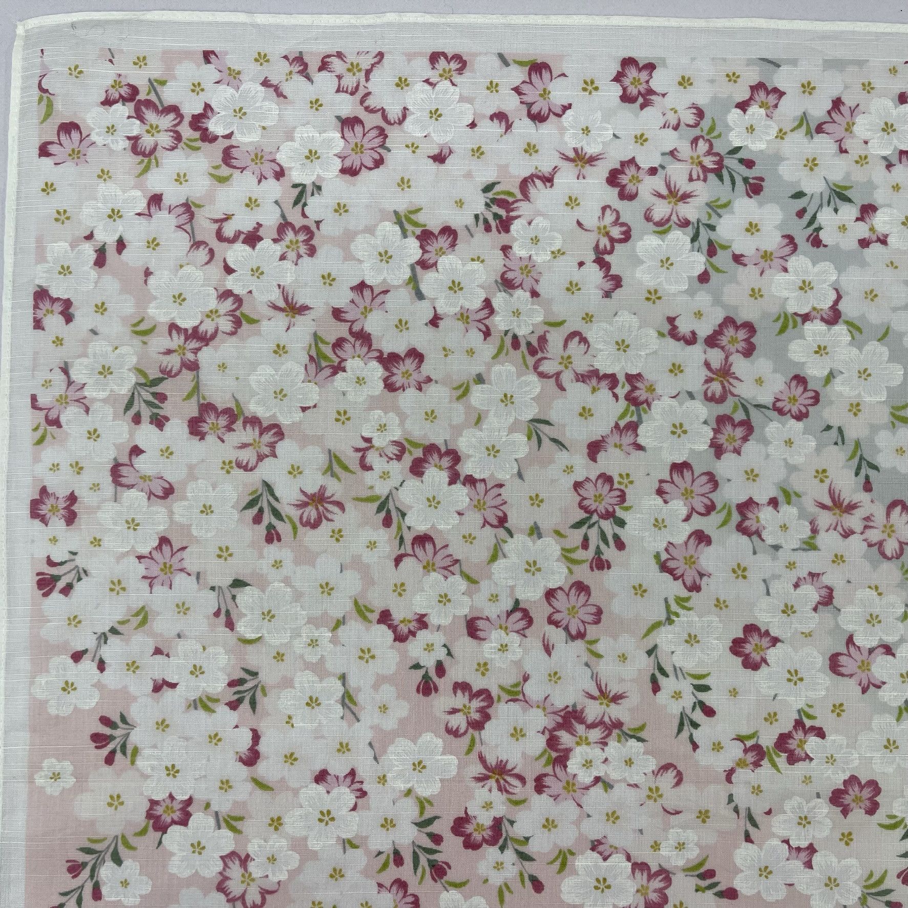 Japanese Brand Vintage Japanese Spring Floral Handkerchief - 5007 Size ONE SIZE - 3 Thumbnail