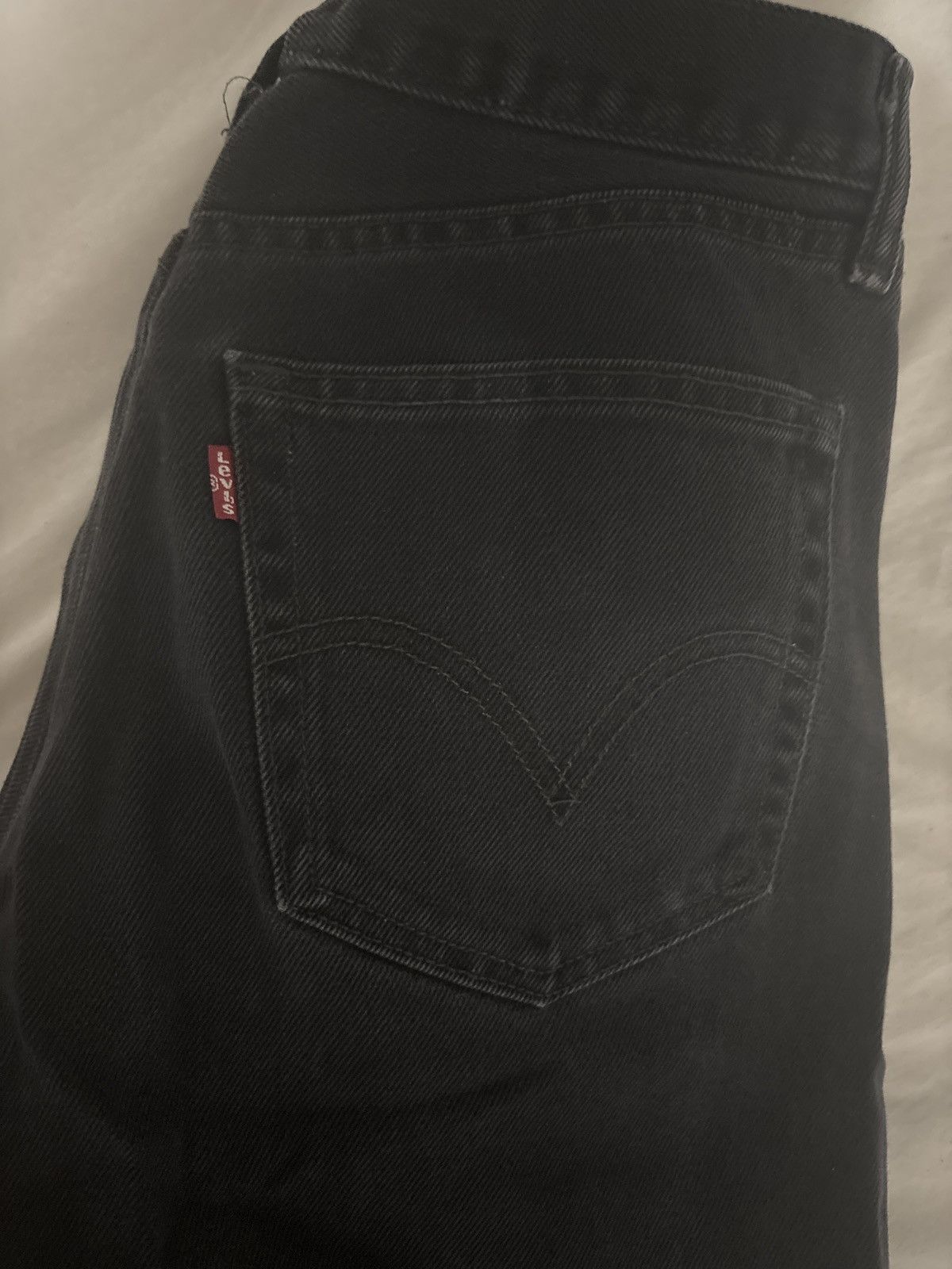 Levi's Levis 501 Black Jeans Size US 32 / EU 48 - 3 Thumbnail
