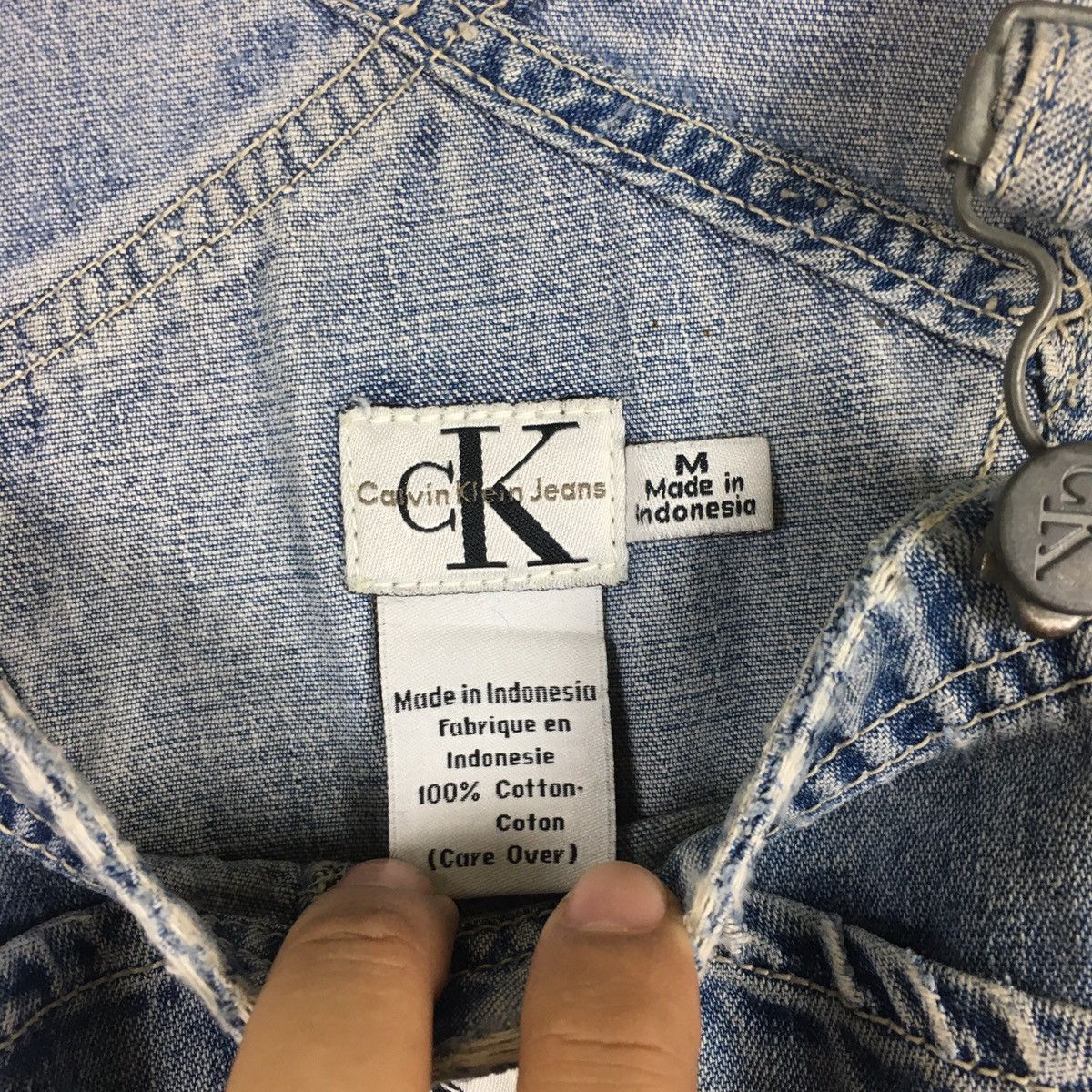 Calvin Klein Vintage Calvin Klein Workwear Carpenter Overall Baggy Size US 34 / EU 50 - 9 Thumbnail
