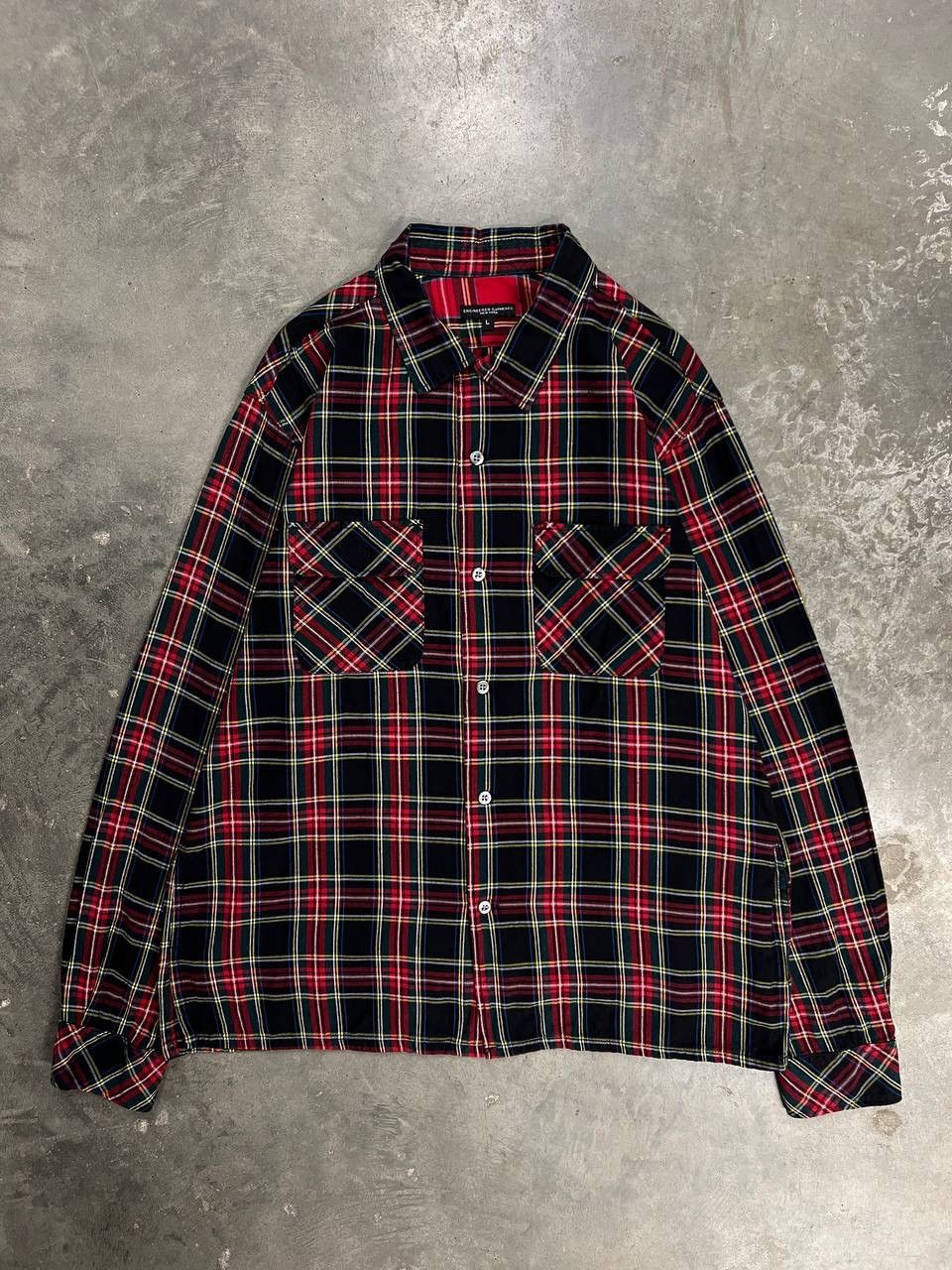 Engineered Garments Engineered Garments Plaid Tartan Checkered Shirt Size US L / EU 52-54 / 3 - 1 Thumbnail
