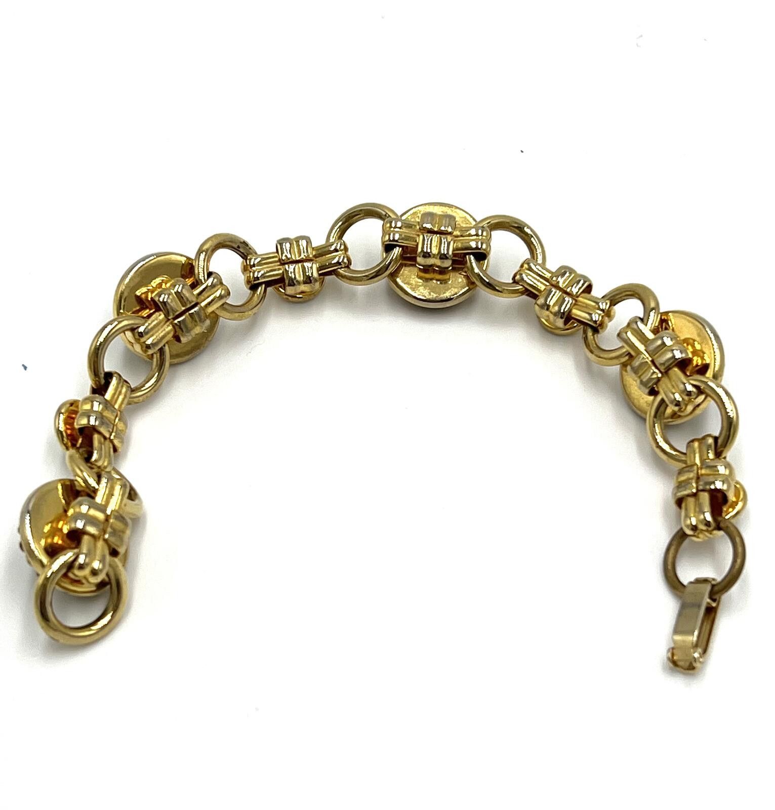 Other Michal Golan Rhinestone, MOP & Faux Pearl Station Bracelet Size ONE SIZE - 3 Thumbnail