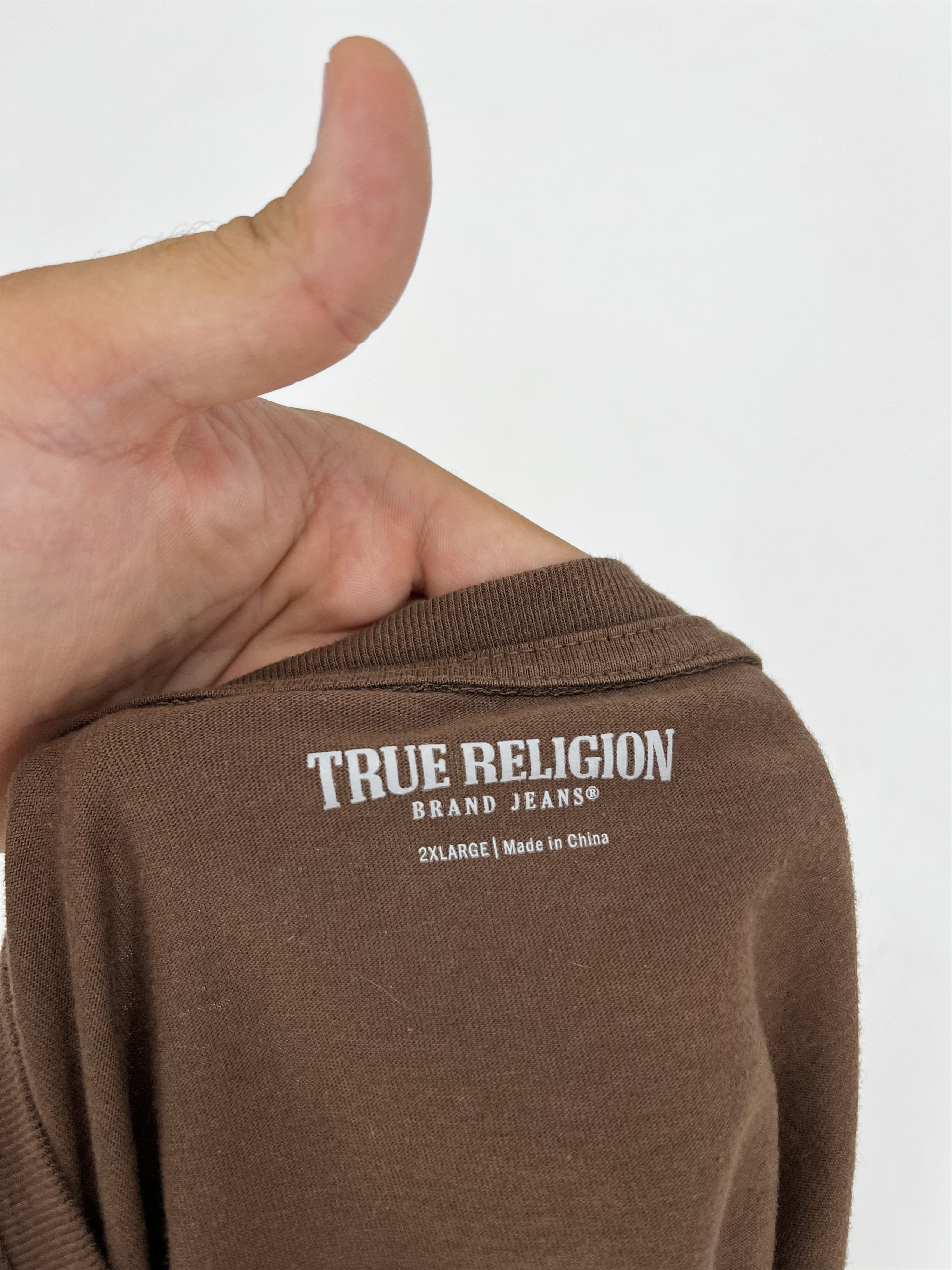 Japanese Brand True Religion Big Buddha Chief Keef Style Rap T Shirt Size US XL / EU 56 / 4 - 10 Thumbnail