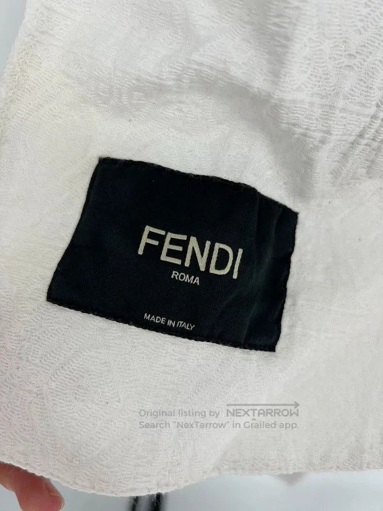 Fendi FENDI Embroidered Relief Coat. Size US XL / EU 56 / 4 - 9 Thumbnail