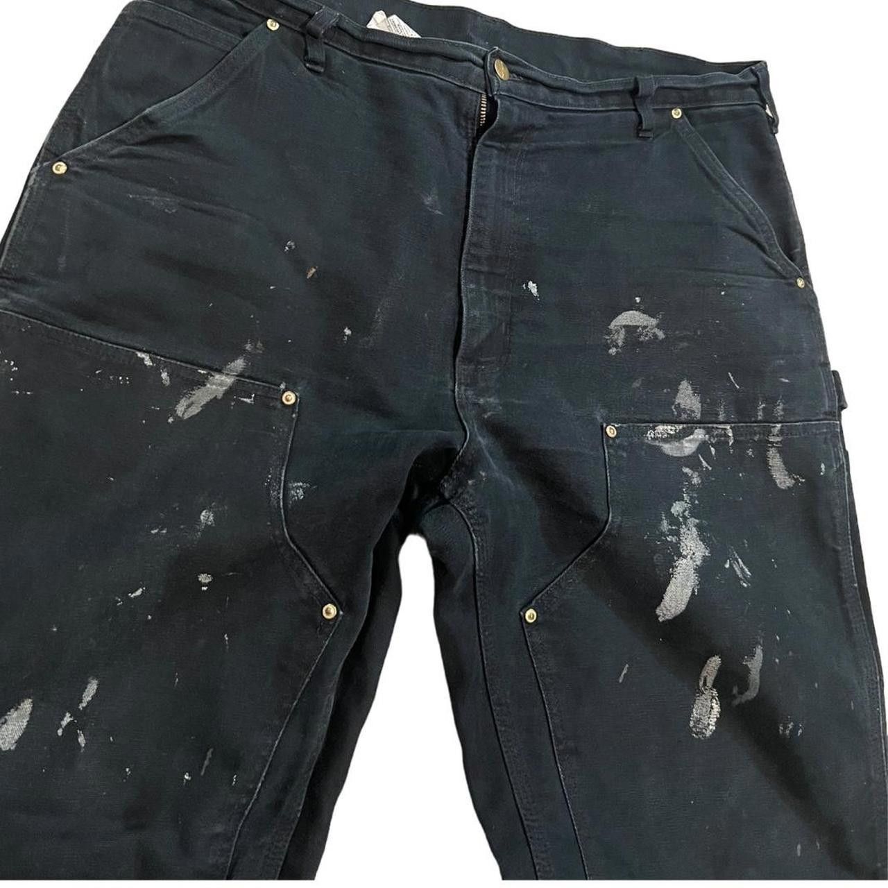Carhartt Carhartt Double Knee Black Lightly Size US 36 / EU 52 - 6 Thumbnail