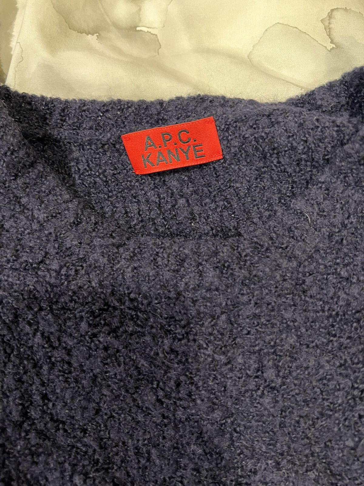 A.P.C. × Kanye West A P C x Kanye West Airport Sweater Size US L / EU 52-54 / 3 - 3 Thumbnail