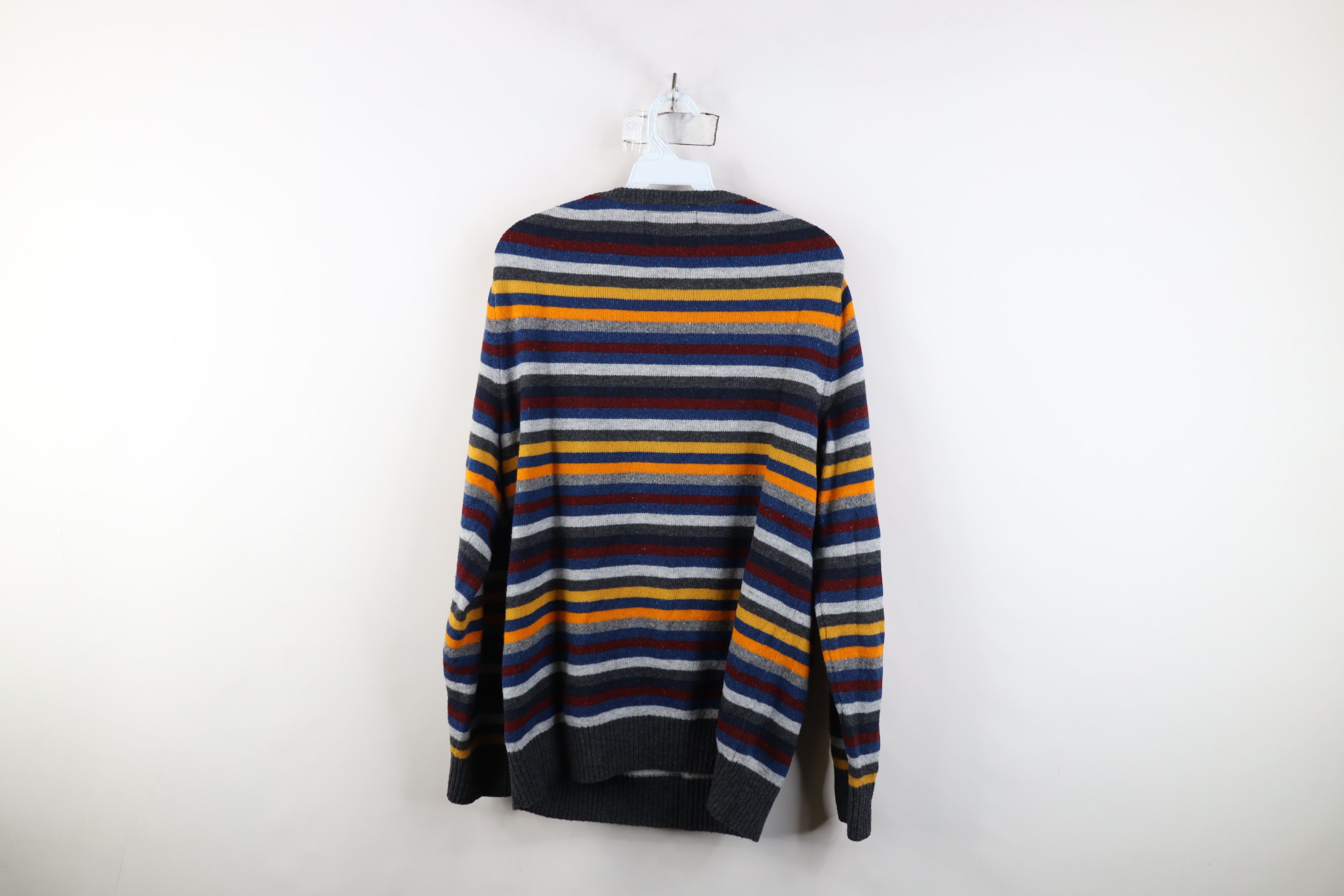 American Eagle Outfitters Vintage Y2K American Eagle Outfitters Rainbow Knit Sweater Size US L / EU 52-54 / 3 - 10 Thumbnail