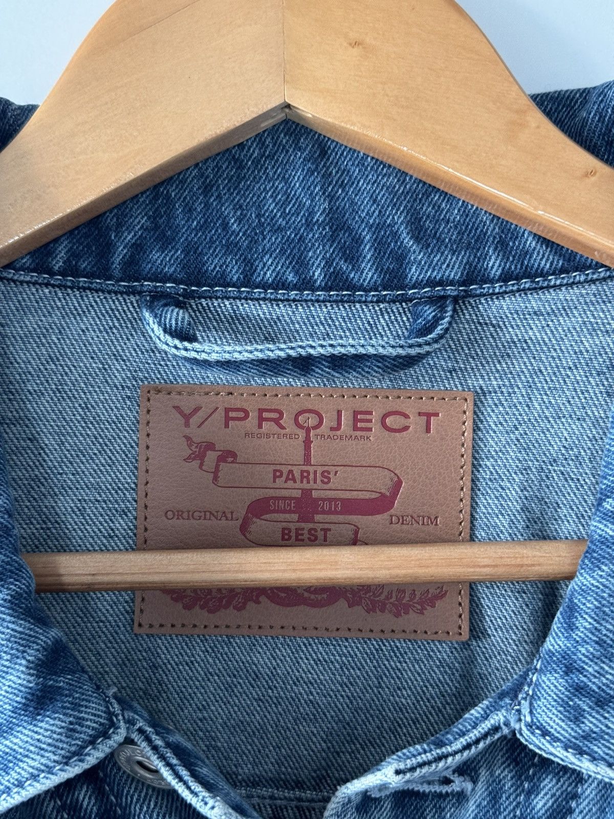 Y/Project FW22 Faded Wire Denim Jacket XL Size US XL / EU 56 / 4 - 8 Thumbnail