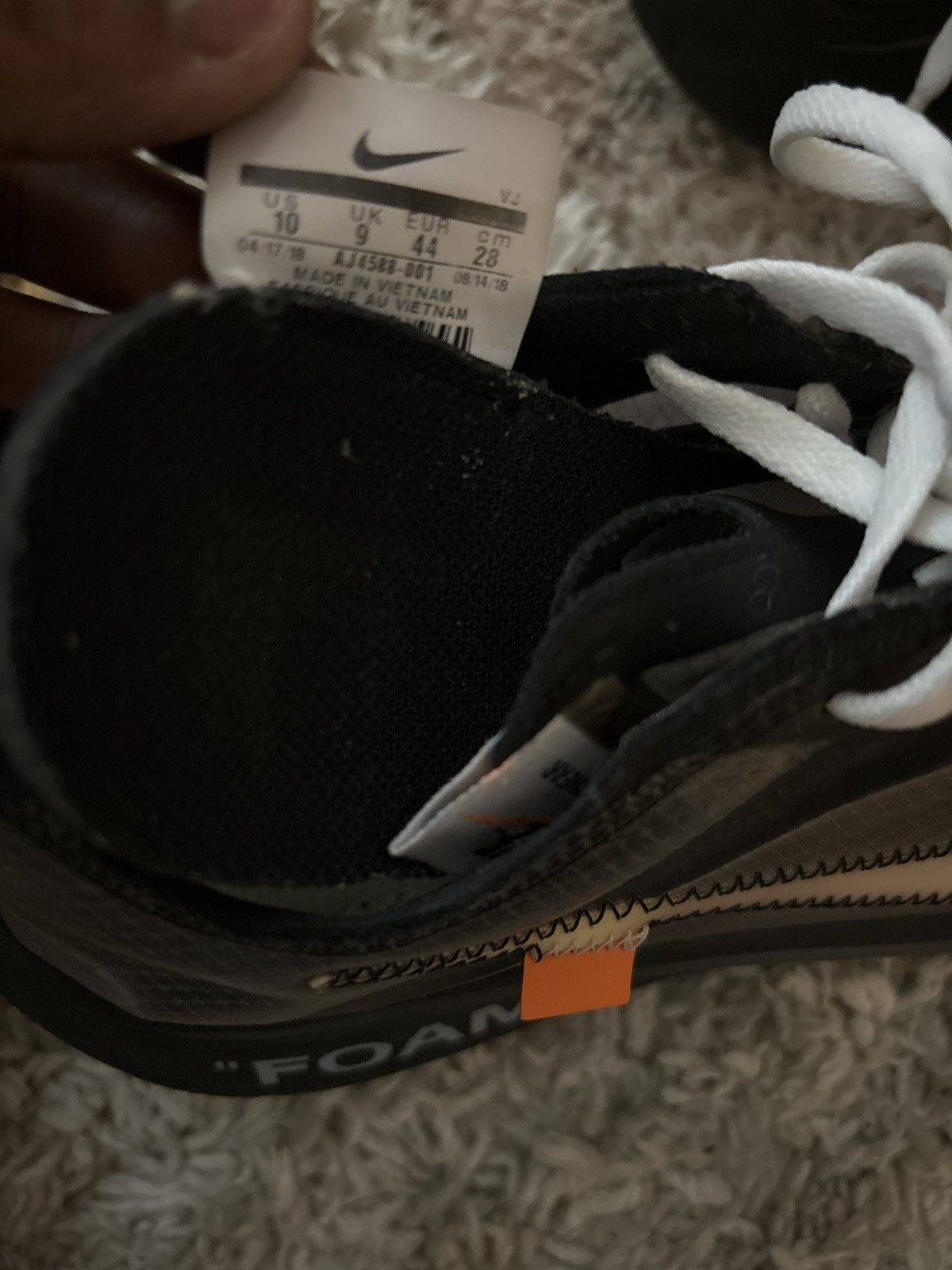Nike × Off-White The 10 off white zoom fly Size US 10 / EU 43 - 6 Thumbnail