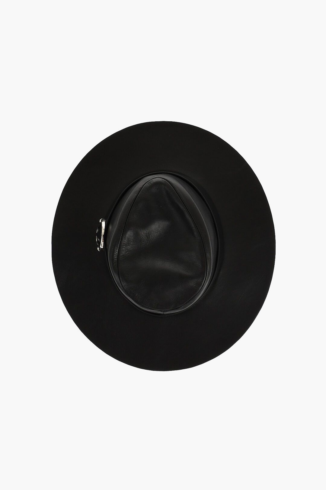 Alexander McQueen og1mm0925 Size: L / Leather Hat / Cap in Black Size ONE SIZE - 3 Thumbnail