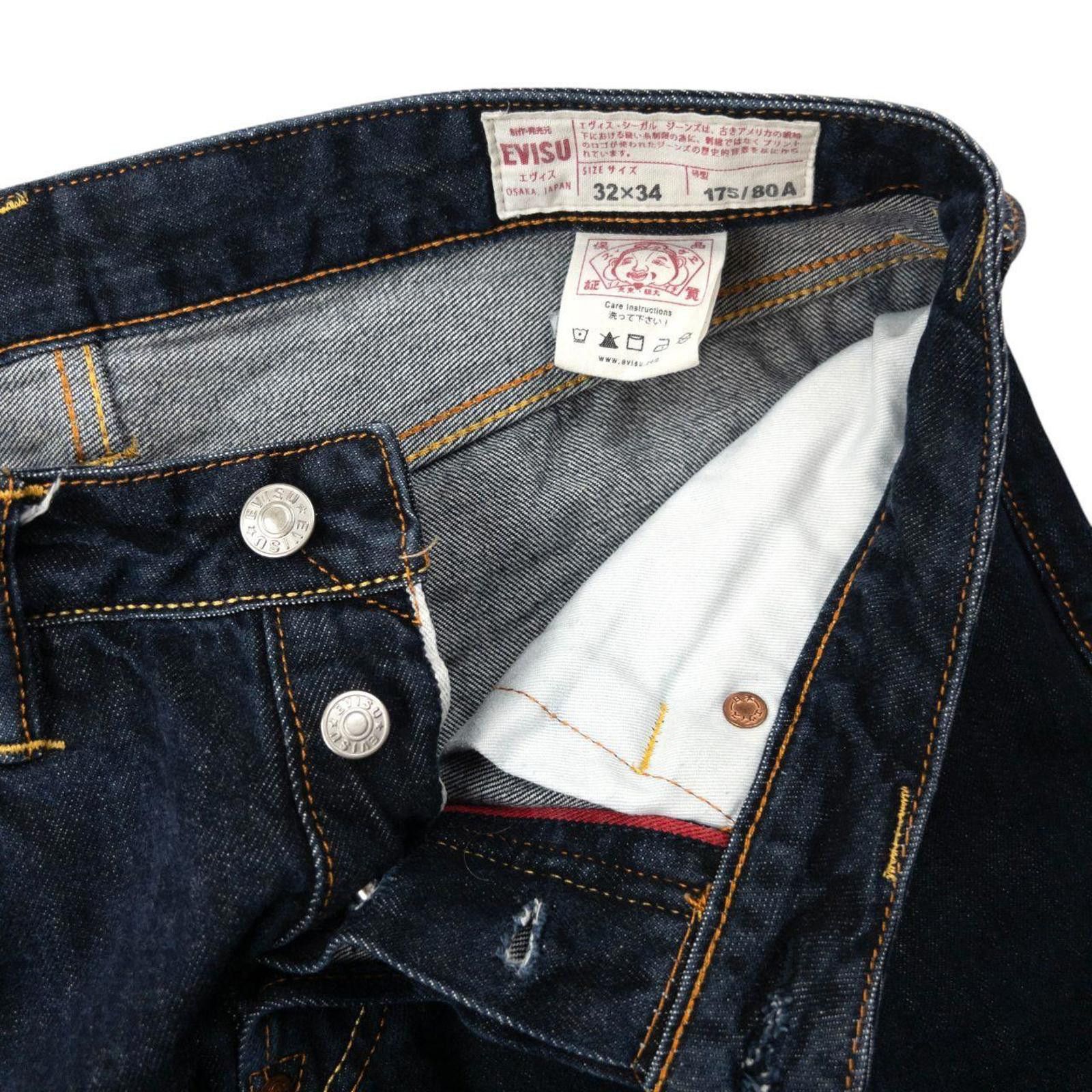 Evisu Vintage Evisu Double Gull Japanese Denim Jeans Size W32 Size US 32 / EU 48 - 5 Thumbnail