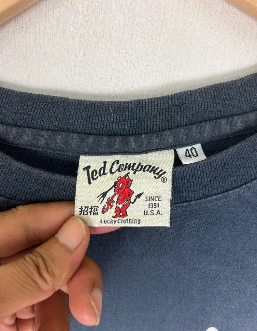 Tedman × Vintage Vintage Tedman Fire Fighter Y2K t shirt/ Streetwear Fashion Size US M / EU 48-50 / 2 - 6 Thumbnail