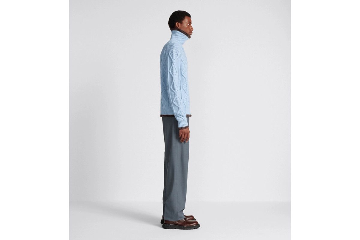 Dior o1bcso1str0225 Regular-Fit Pants in Blue Size US 36 / EU 52 - 5 Thumbnail
