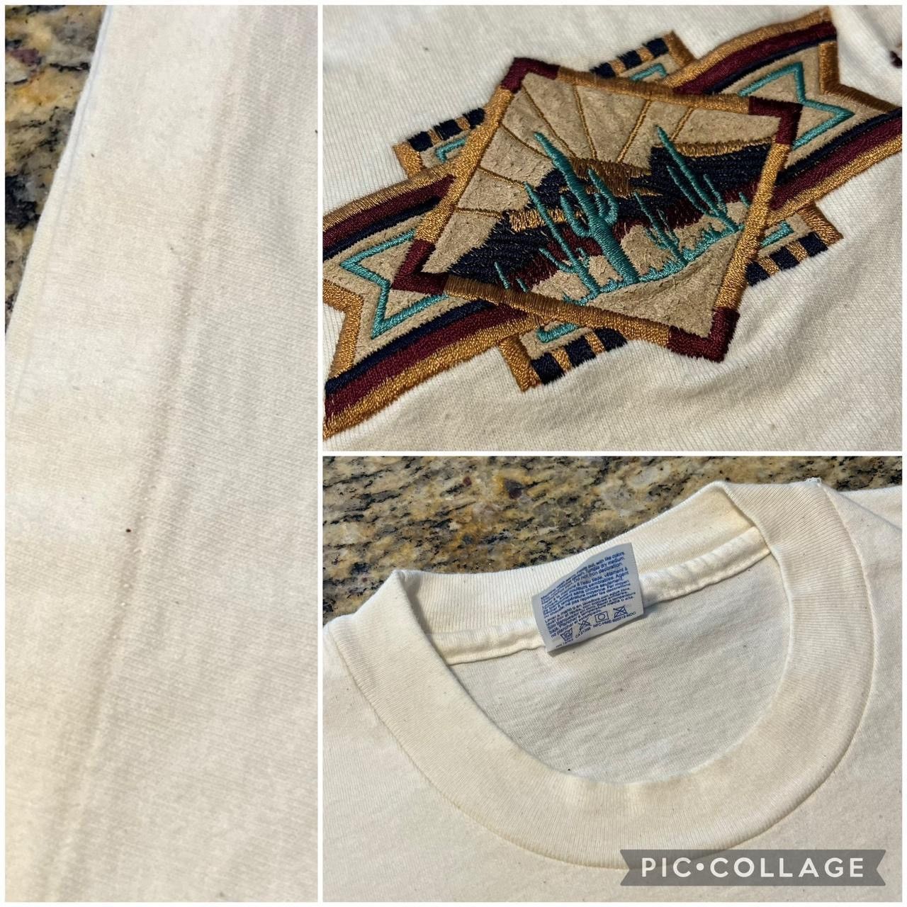 Hanes × Vintage Vintage 90s Hanes Las Vegas Nevada Travel Tse Tshirt Size US L / EU 52-54 / 3 - 3 Thumbnail
