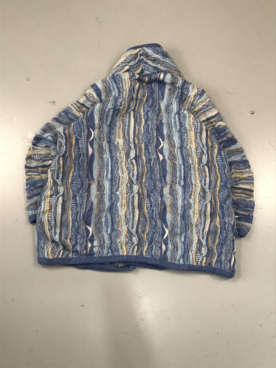 Designer × Vintage Vintage emaroo 3D knitting cardigan Size US M / EU 48-50 / 2 - 6 Thumbnail