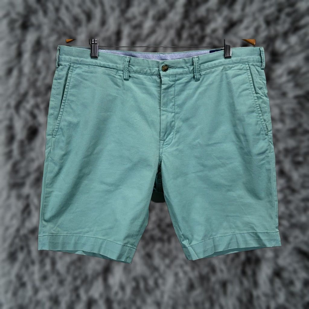Polo Ralph Lauren Polo Ralph Lauren Shorts Mens 38 Blue Chino Flat Front Slim Cotton Preppy Size US M / EU 48-50 / 2 - 1 Thumbnail