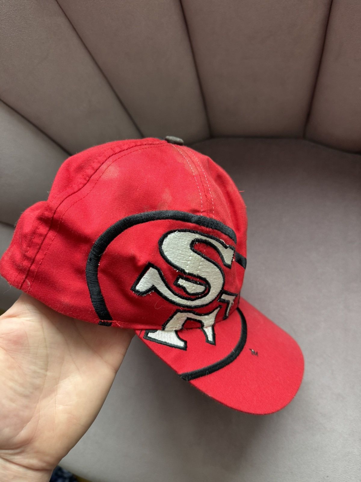 Twins Enterprise Inc. San Francisco 49ers 90s Vintage Snapback Hat NFL big logo Size ONE SIZE - 4 Thumbnail