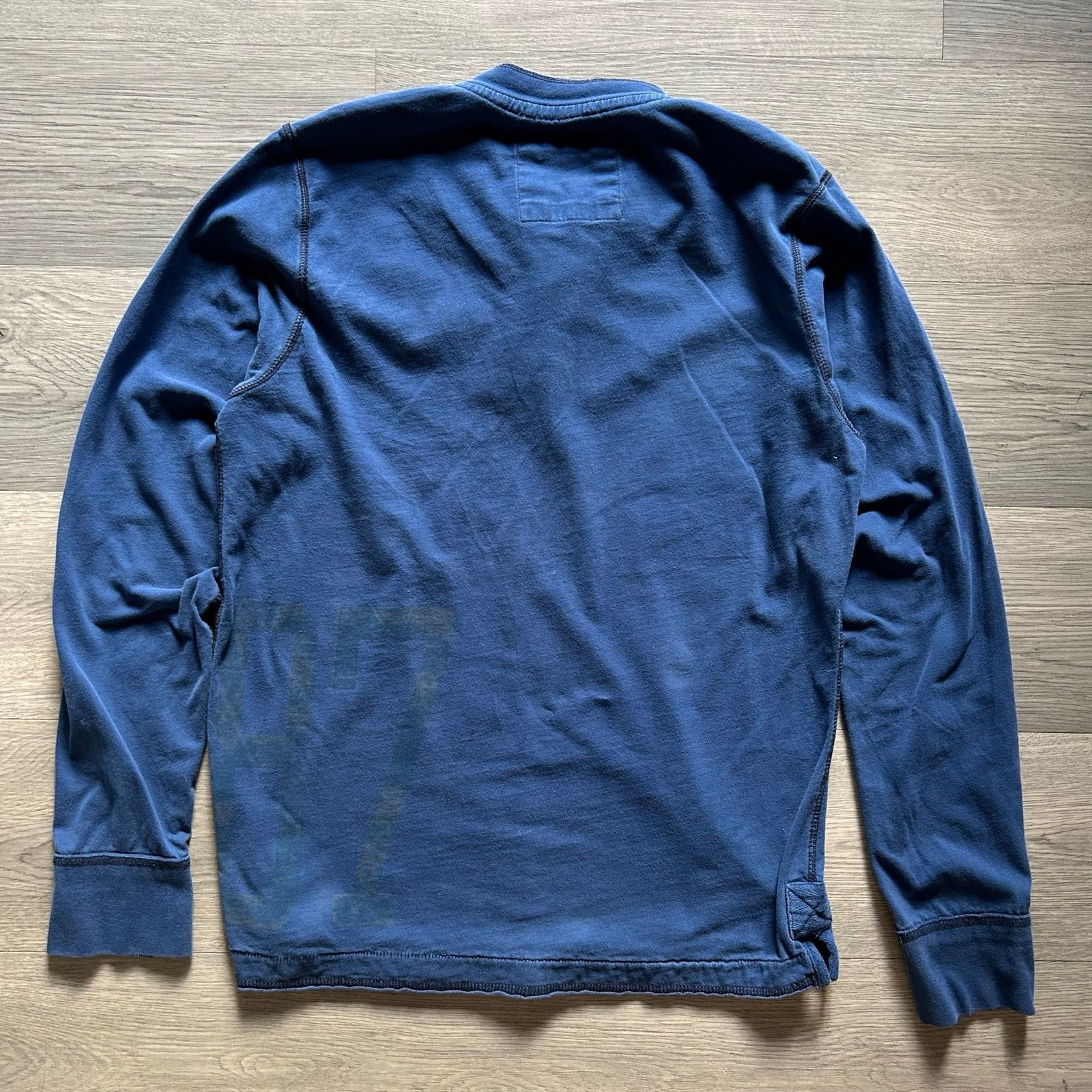 Aeropostale Vtg y2k Aeropostale Wash Graphic Henley Long Sleeve Shirt Size US L / EU 52-54 / 3 - 6 Thumbnail