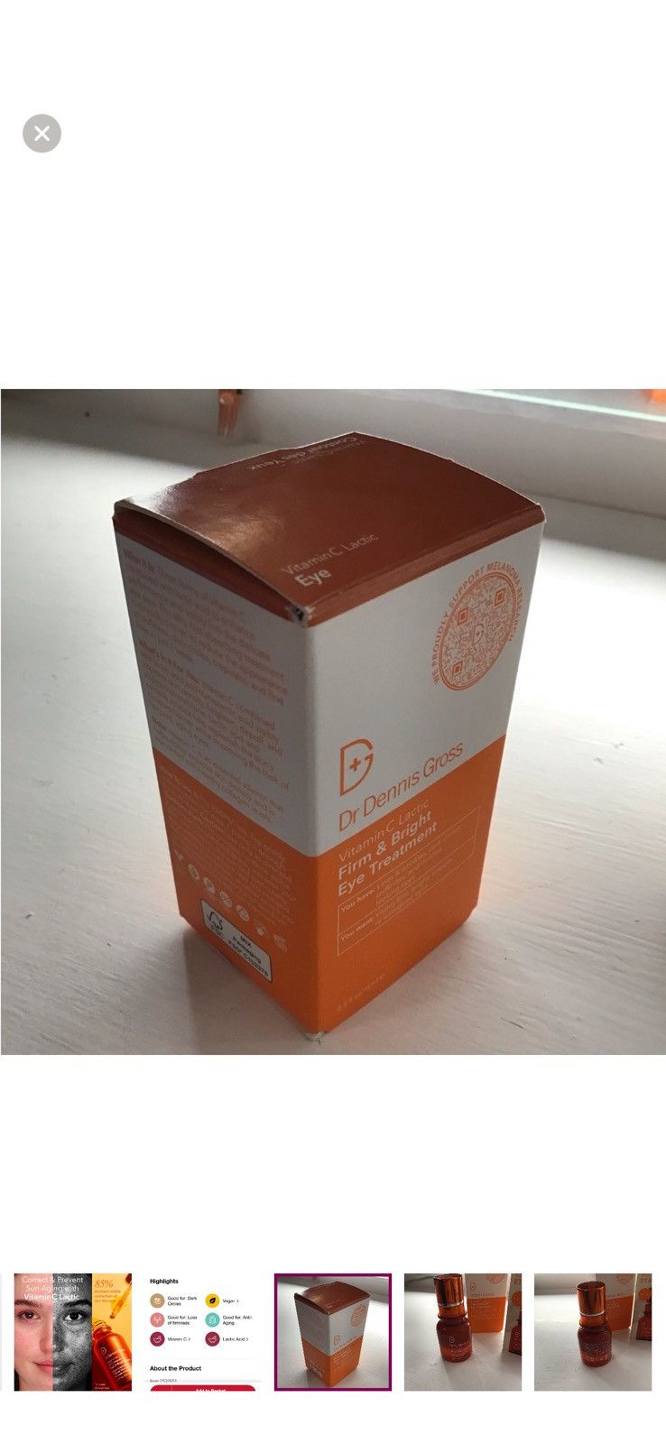 Other Vitamin C Lactic Firm & Bright Eye Treatment Size ONE SIZE - 8 Thumbnail