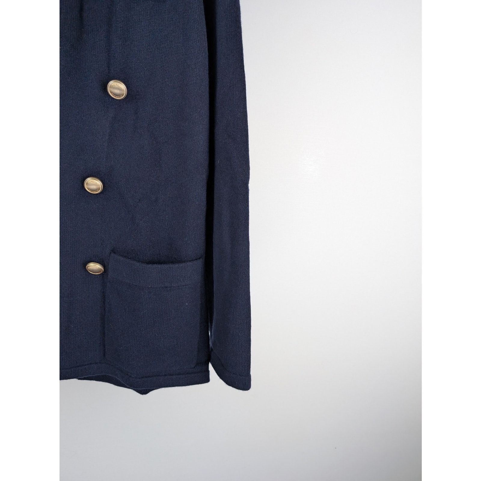 Brunello Cucinelli o1rshd1 CC20 Double-Breasted Blazer in Blue Size US M / EU 48-50 / 2 - 5 Thumbnail