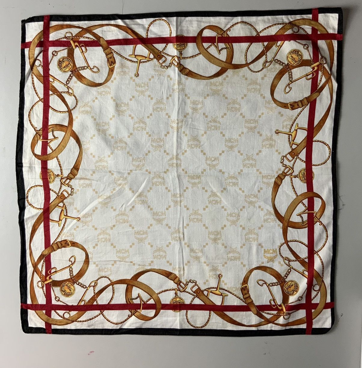 MCM MCM Mongram Bandana Handkerchief Size ONE SIZE - 4 Thumbnail