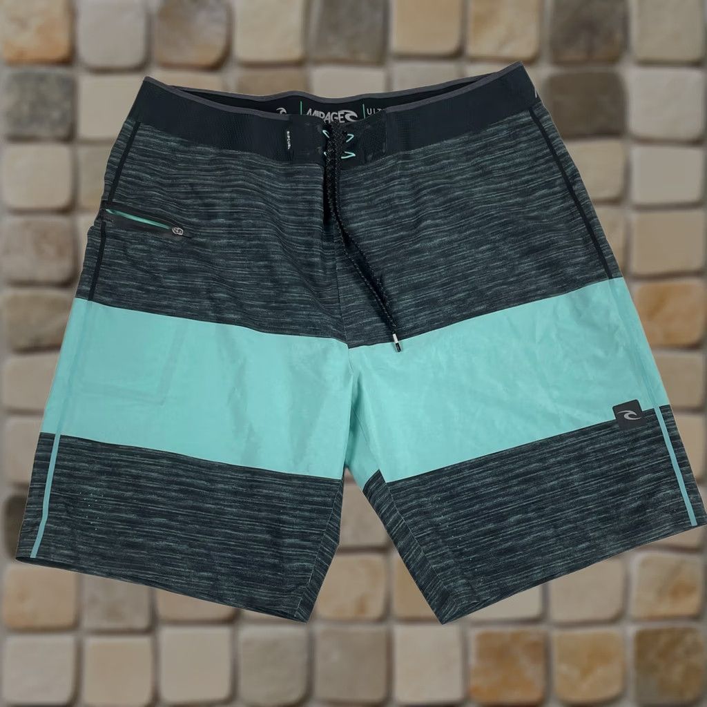 Rip Curl Rip Curl Swim Shorts Mens 34 Blue Trunks Bathing Suit Beach Surfing Outdoor Size US 34 / EU 50 - 1 Thumbnail