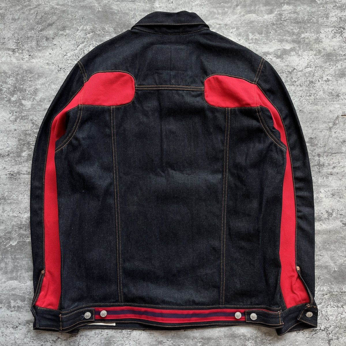 Evisu Seagull Insert Daicock Denim Jacket