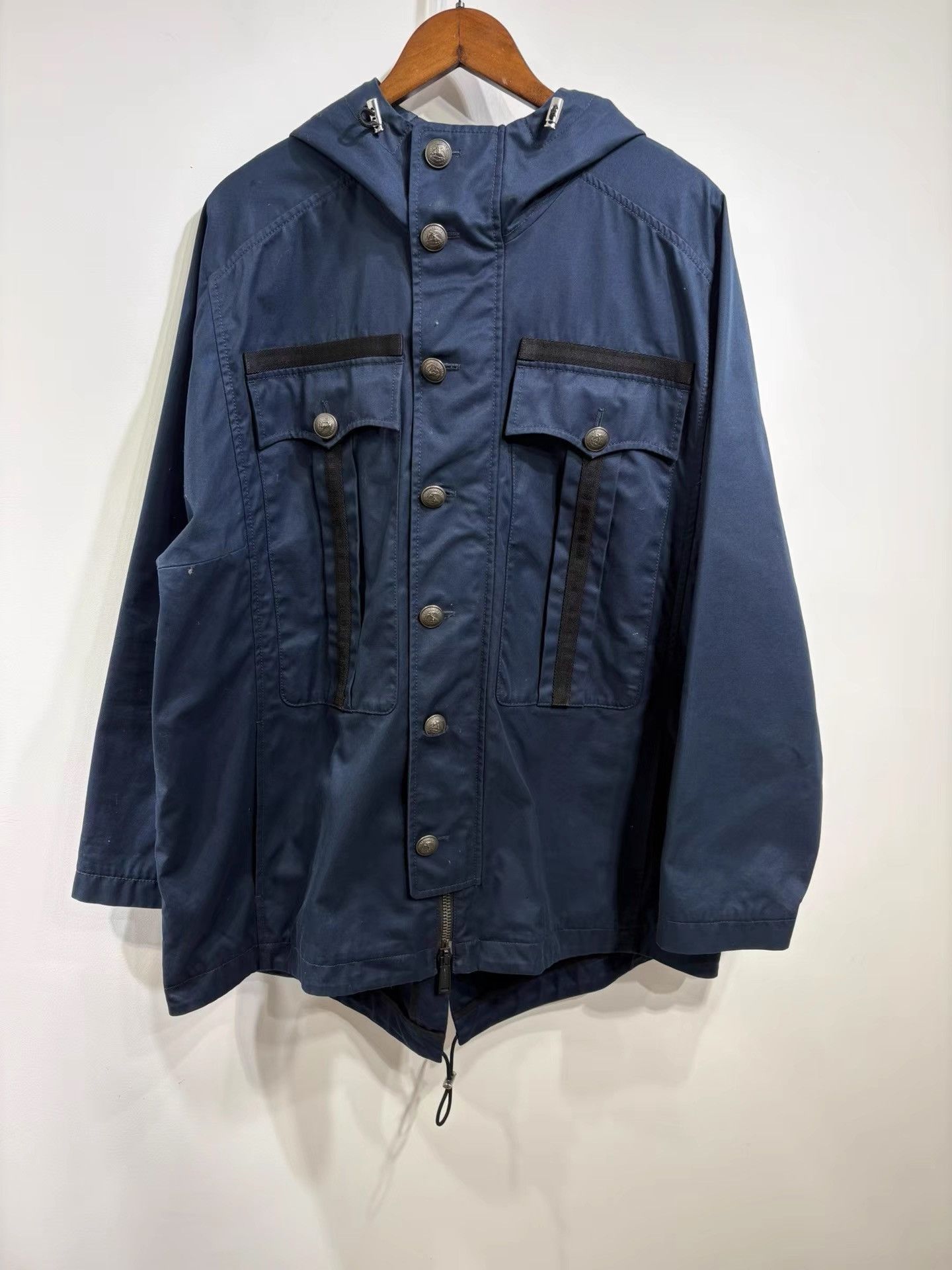 Dsquared2 Dsquared2 Men's Hooded Casual Jacket K29 Size US M / EU 48-50 / 2 - 1 Thumbnail