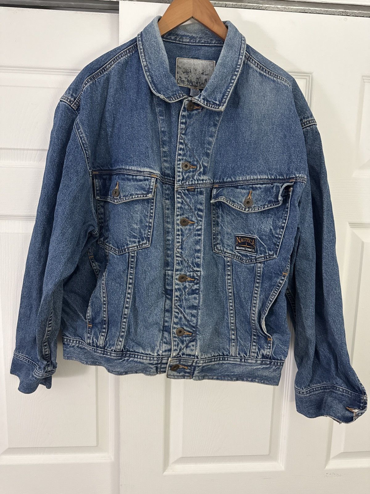 Nautica Nautical denim jacket Size US M / EU 48-50 / 2 - 1 Thumbnail
