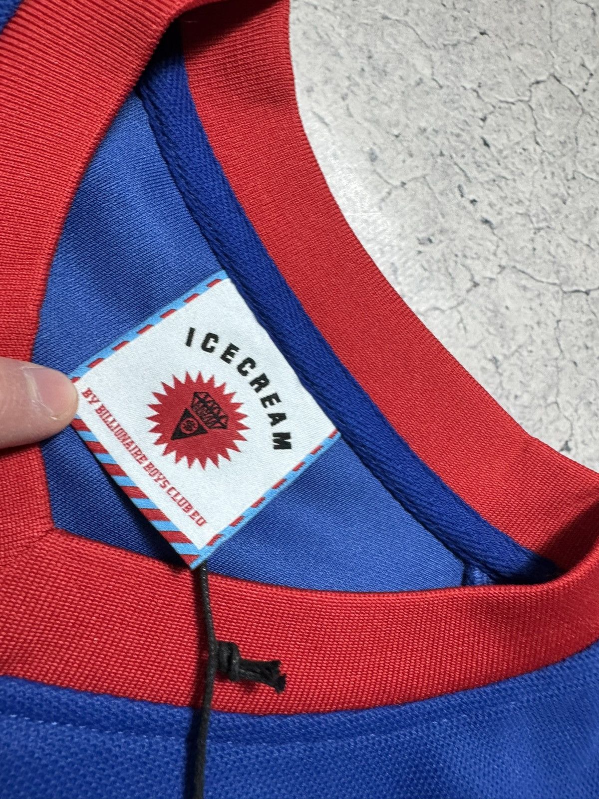 Icecream Icecream #24 New Long Sleeve Football Jersey Size M BBC Size US M / EU 48-50 / 2 - 7 Thumbnail