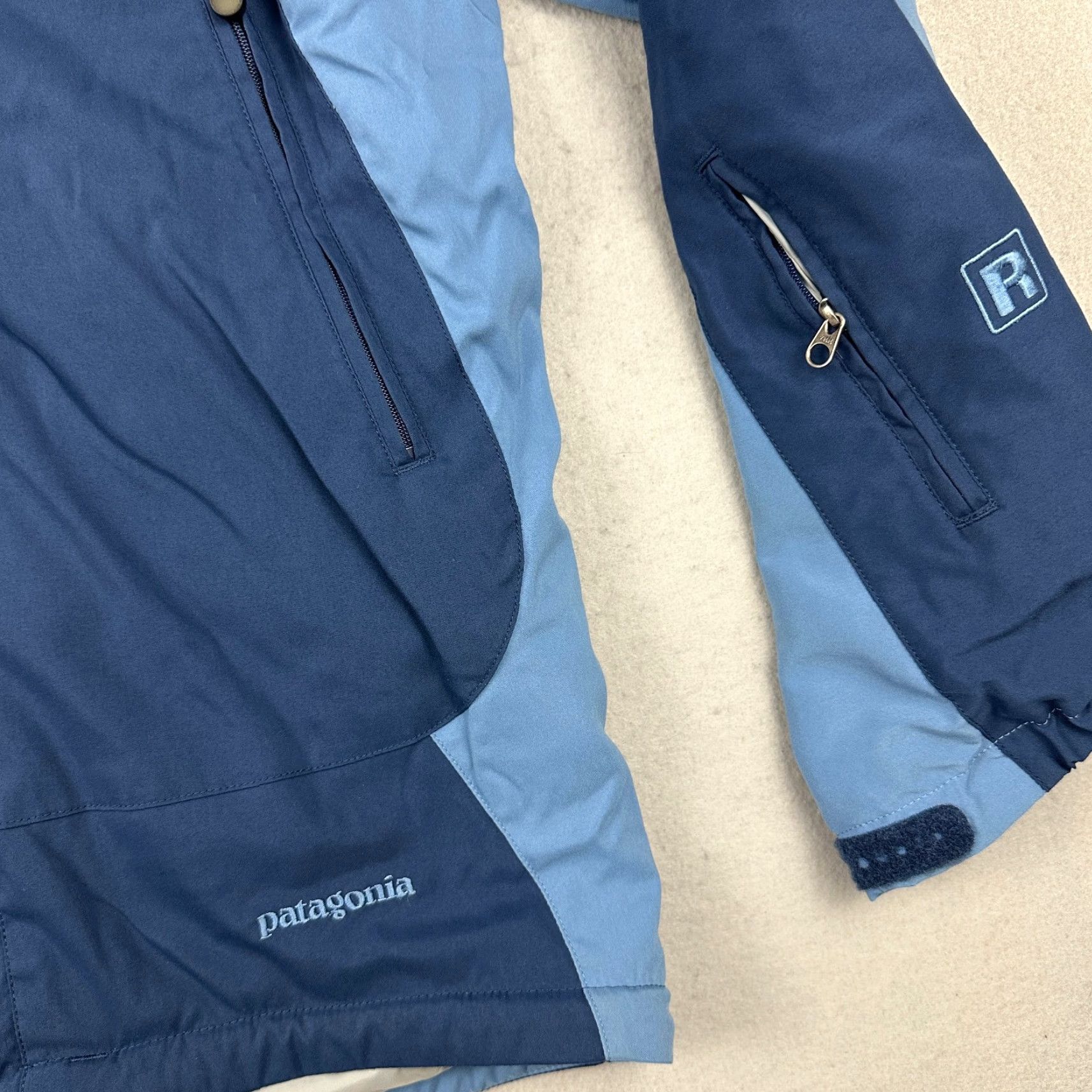 Patagonia VINTAGE Patagonia Technical Alpine Shell Jacket Men M Blue Zip Parka Outdoor Fall Winter Full Zip Pockets Logo Regular Jacket Size US M / EU 48-50 / 2 - 4 Thumbnail