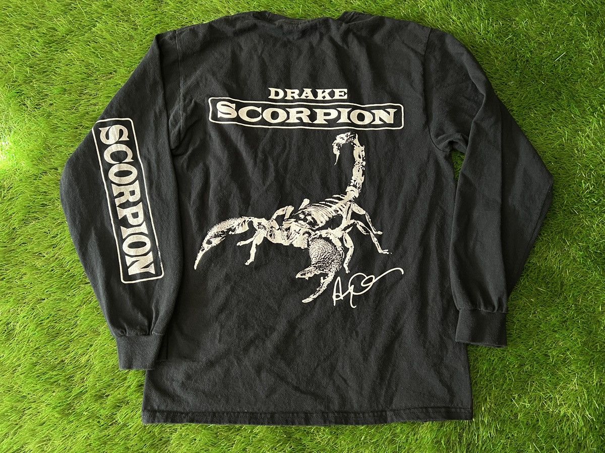 Drake Drake Scorpion Tour 2018 North America Shirt Long Sleeve Size US M / EU 48-50 / 2 - 1 Thumbnail