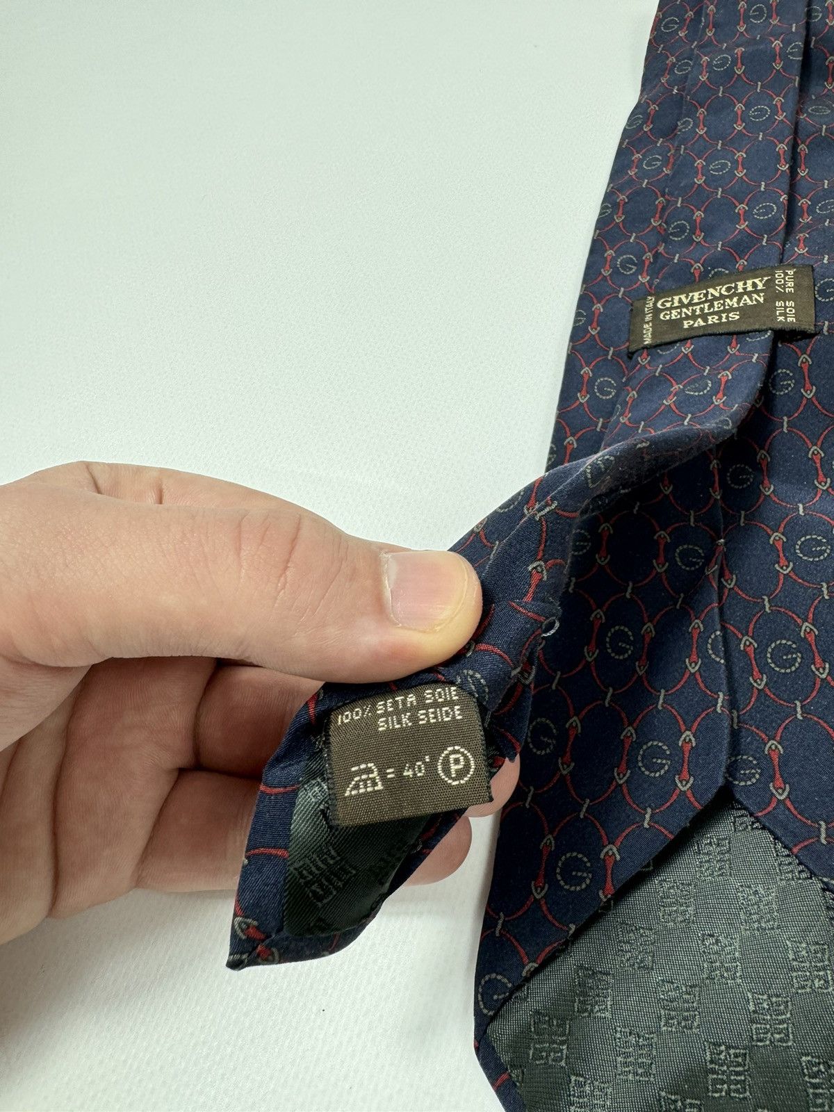 Givenchy Givenchy Gentleman Paris monogram tie Size ONE SIZE - 6 Thumbnail