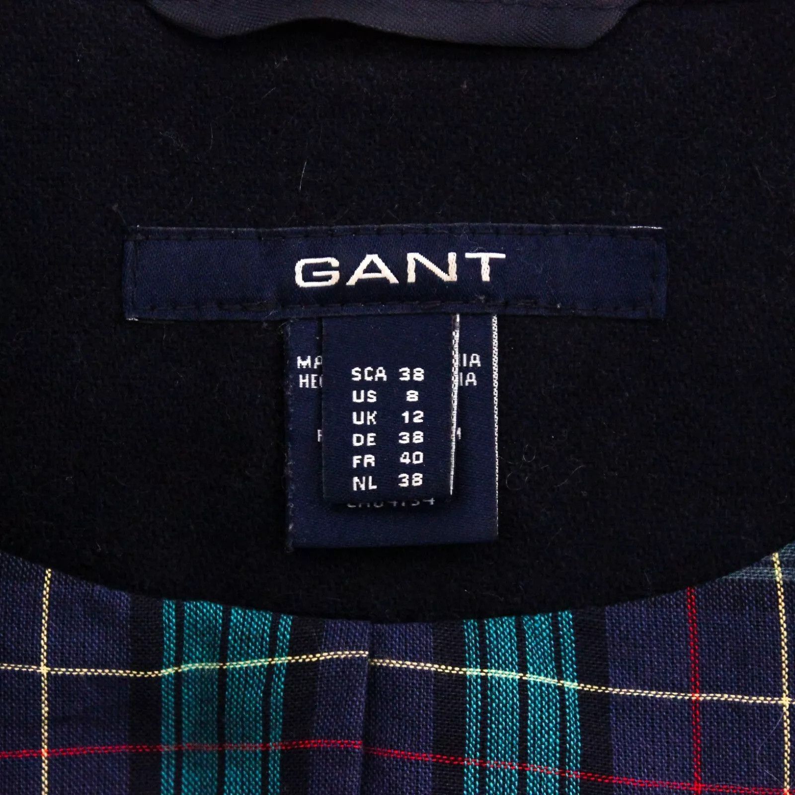 Gant GANT Womens US 8Blazer UK 12 EU 38 Jacket Coat Formal Suit Size M / US 6-8 / IT 42-44 - 2 Thumbnail
