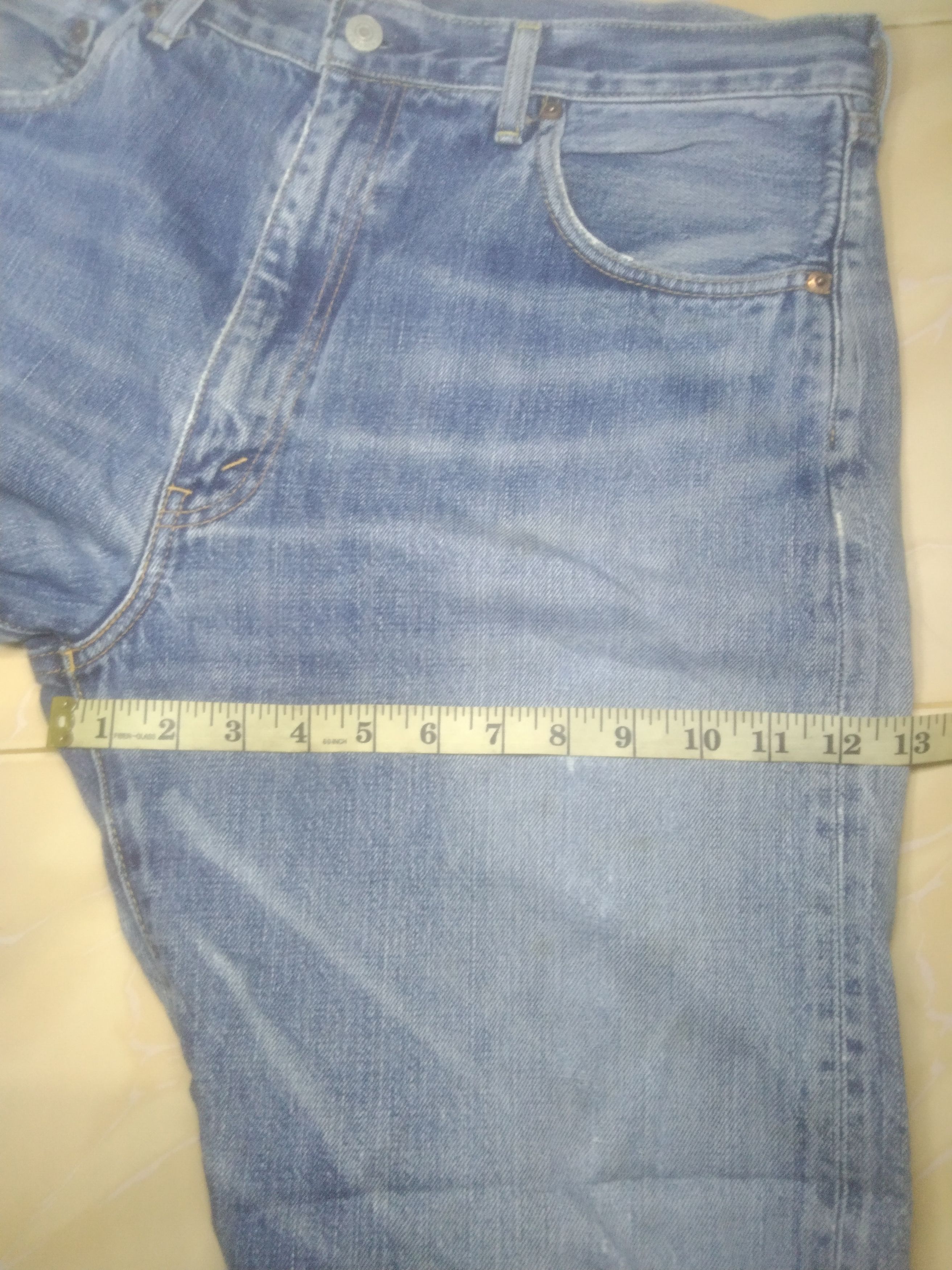 Levi's × Levi's Vintage Clothing × Vintage Vintage distressed Selvedge Levi's Big E 502 xx short pants Size US 36 / EU 52 - 11 Thumbnail