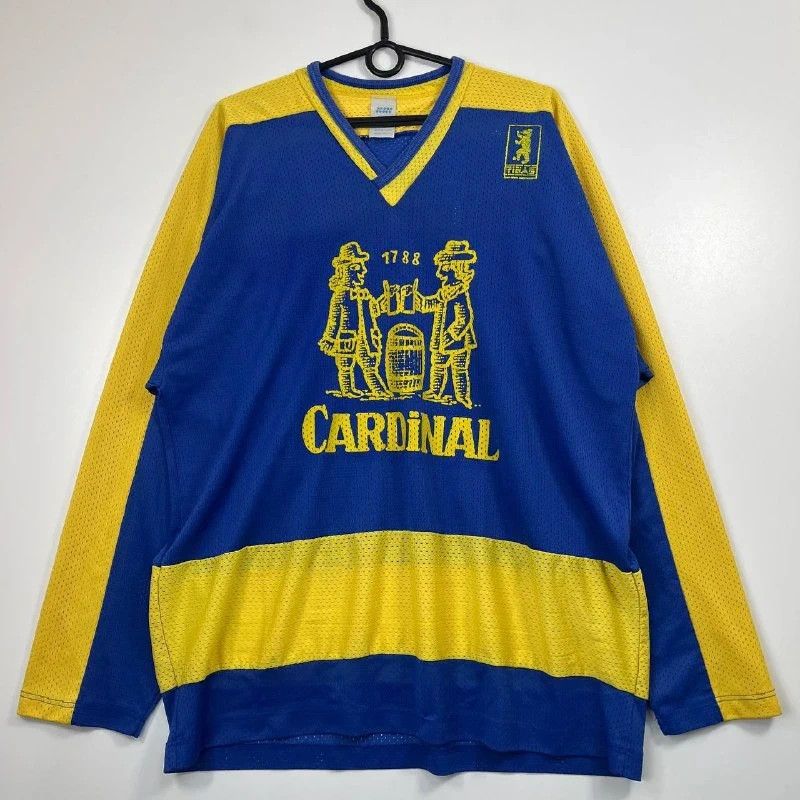 Other Cardinal Vintage Ice Hockey Jersey Inter Hockey Austria Sz L Size US L / EU 52-54 / 3 - 1 Thumbnail