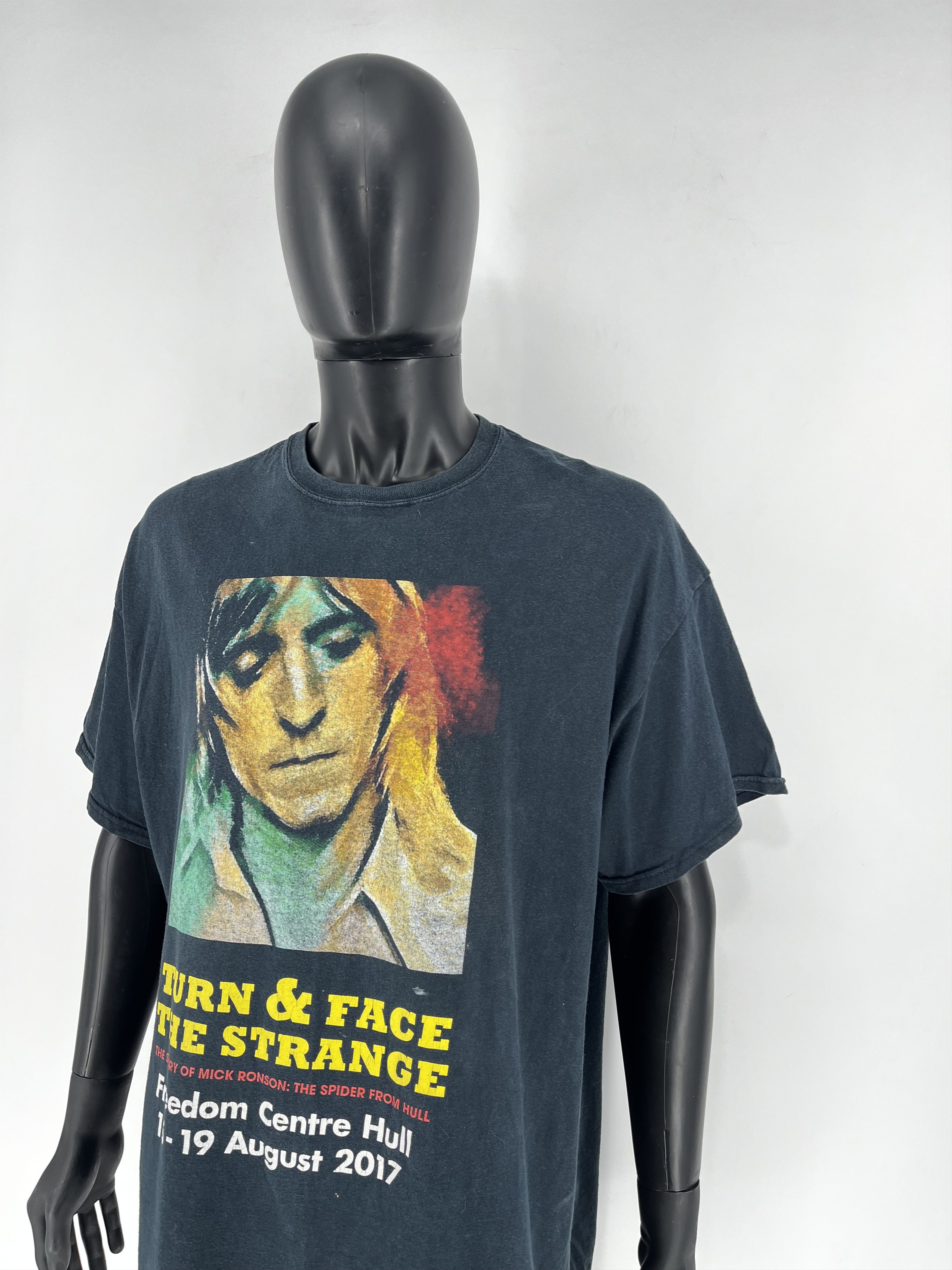 Band Tees Mick Ronson Turn & Face The Strange Tshirt Hull Truck Size US XXL / EU 58 / 5 - 4 Thumbnail